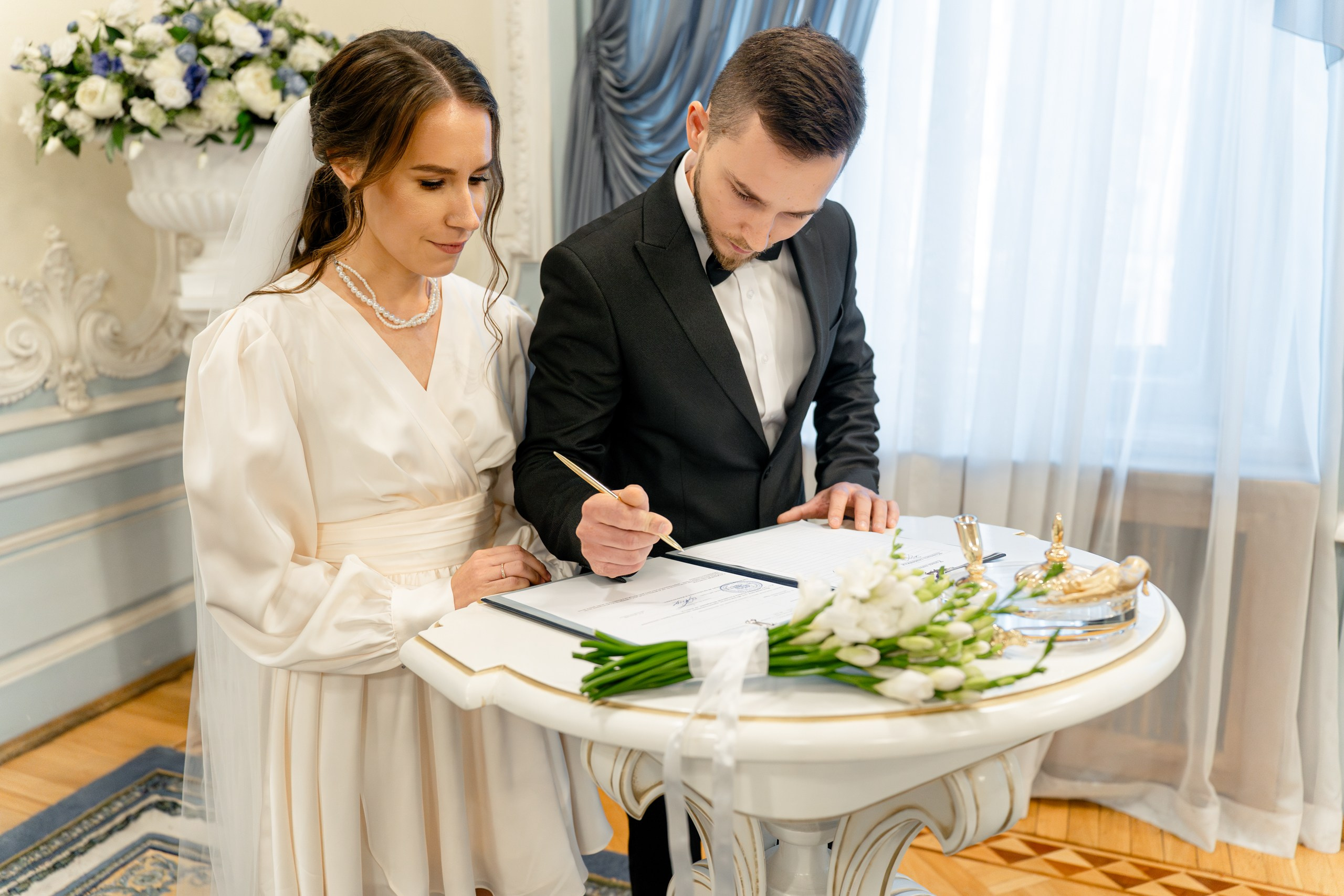 Свадьба Алексея и Дарьи. Портретный фотограф в Санкт-Петербурге Навардаускас Дмитрий