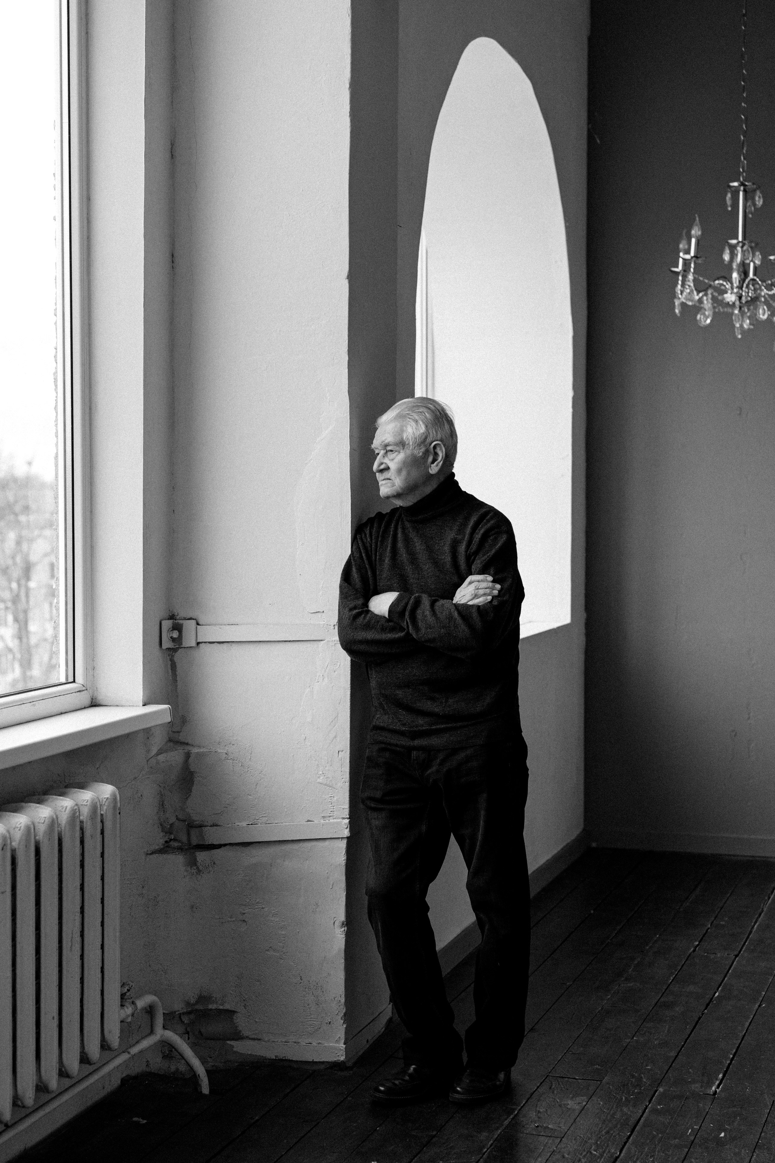 Анастасия и дедушка. Свадебный и семейный фотограф в Калининграде Анастасия Гриценко