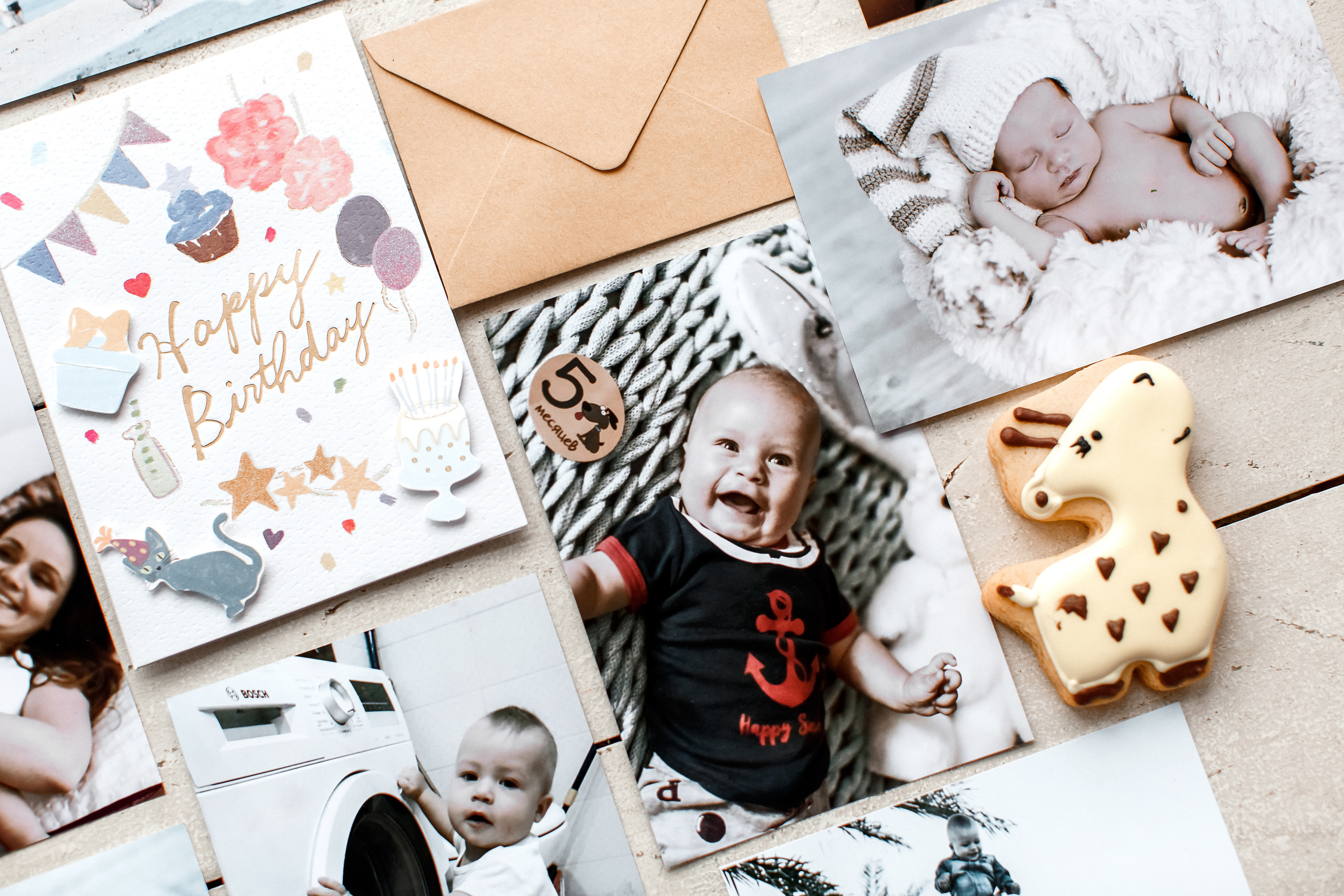 Первый день рождения.... Your story in photos