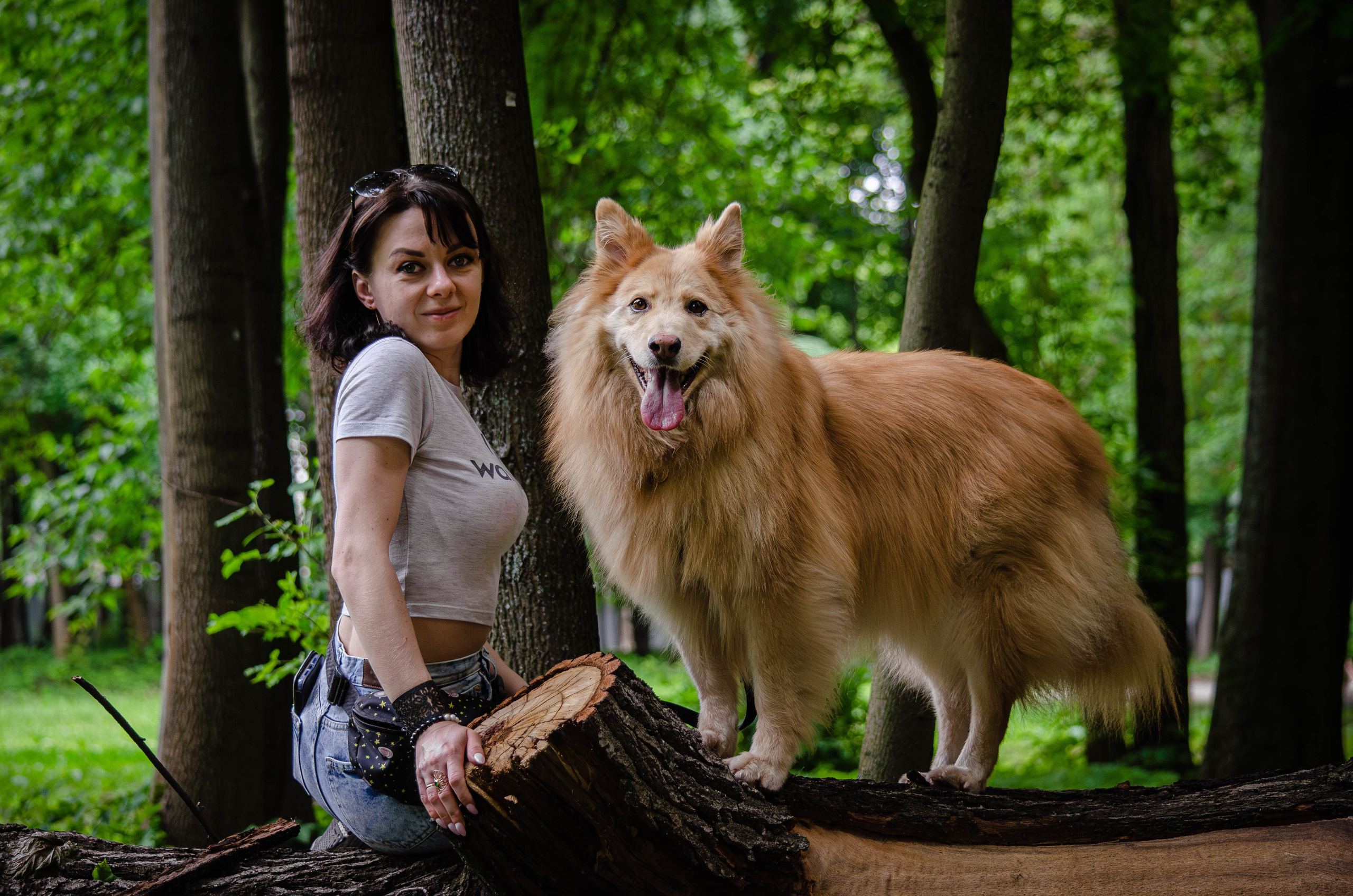 Мира и Чиж. Фотограф Светлана Блинова, Москва и Московская область