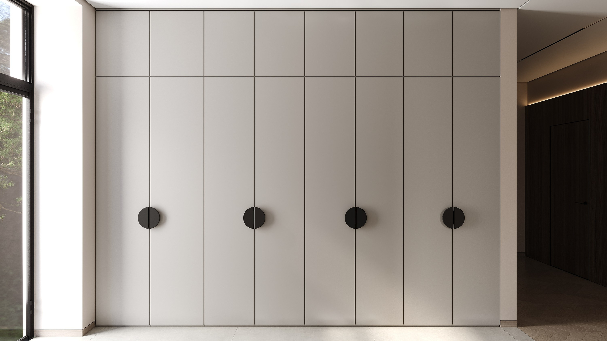 Частный дом 160 м². Визуализации интерьера