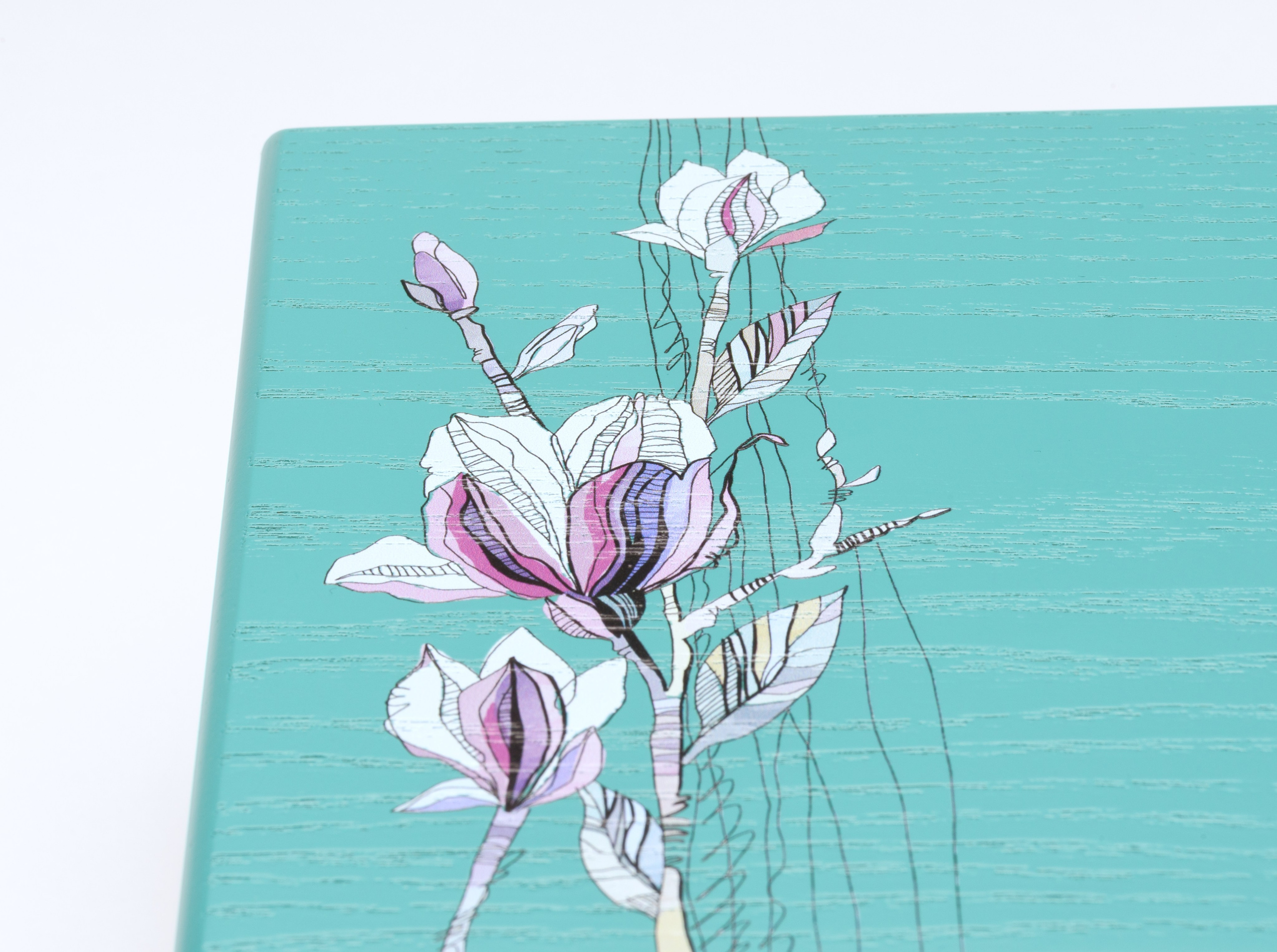 Ювелирная шкатулка зеленая. Fotolux