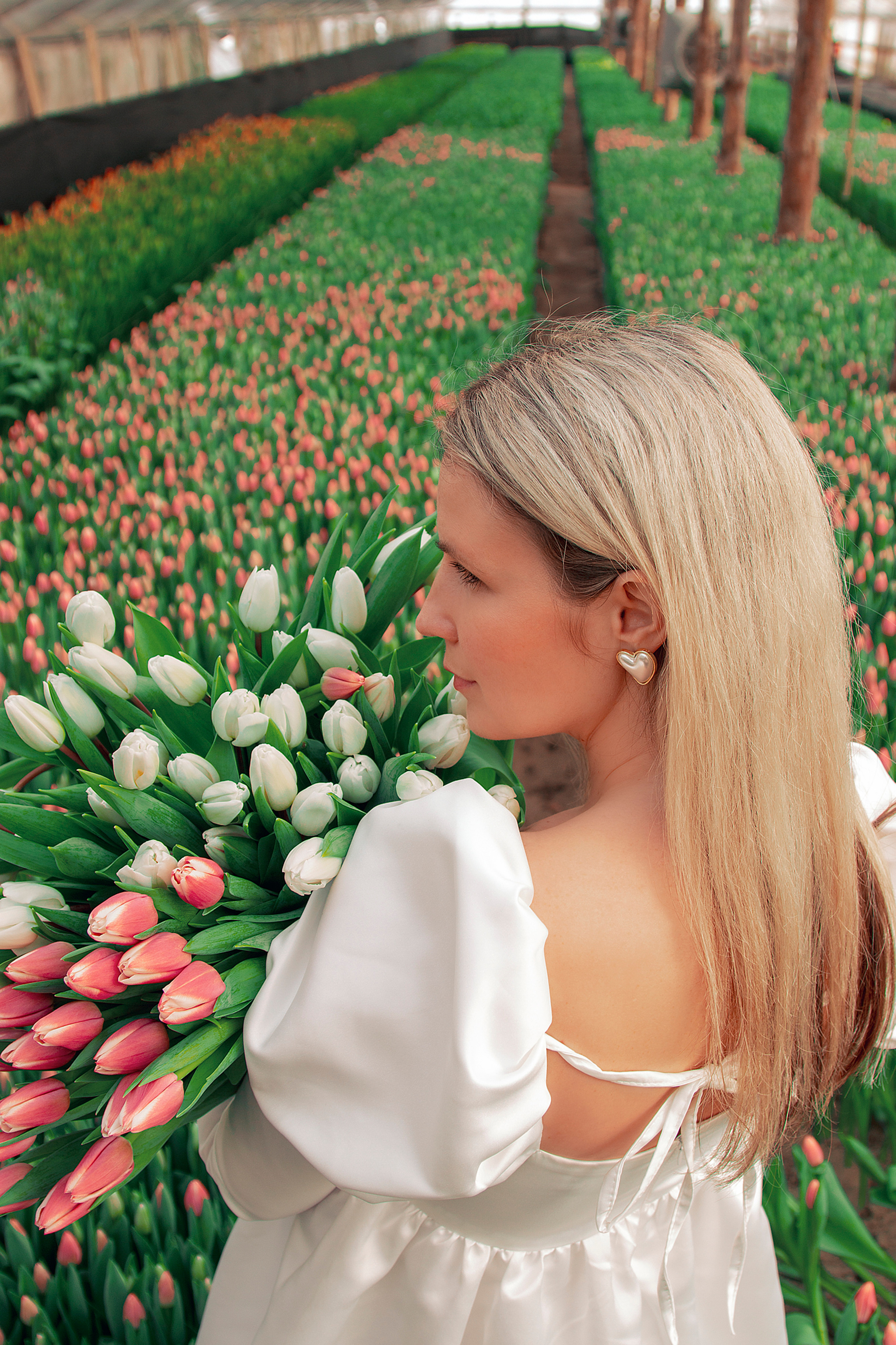 Света в тюльпанах. Фотограф Ольга Бобб Нижний Новгород