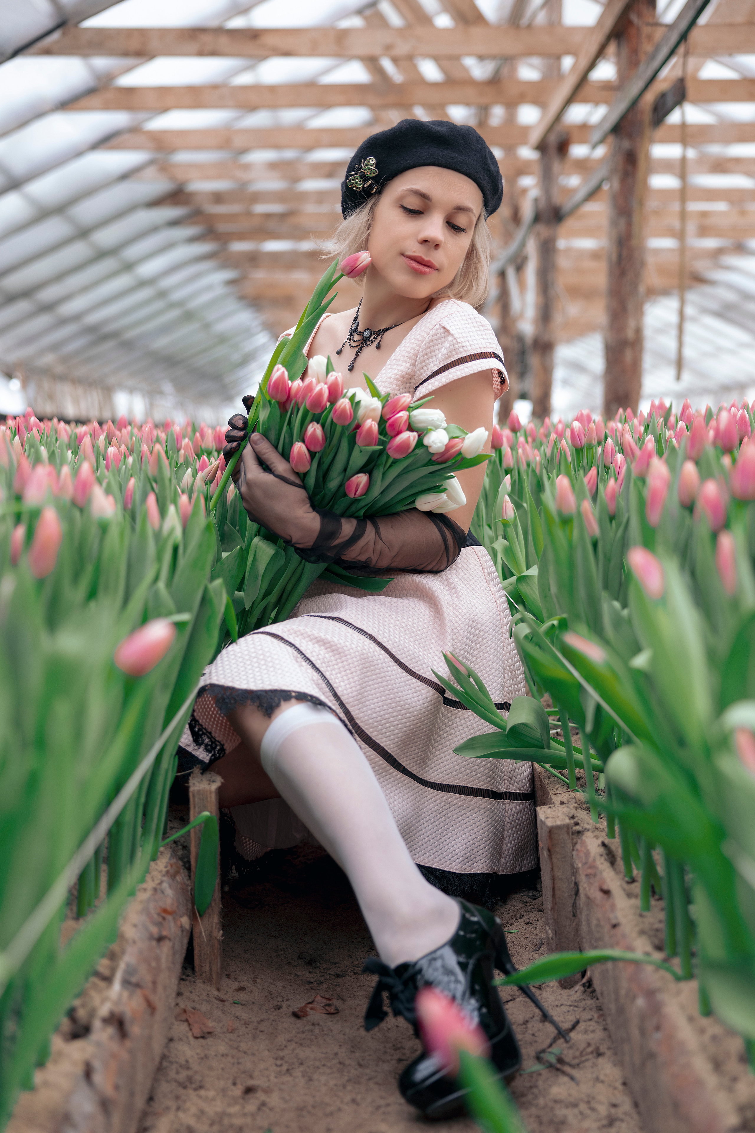 Моя фотосессия в тюльпанах. Фотограф Ольга Бобб Нижний Новгород