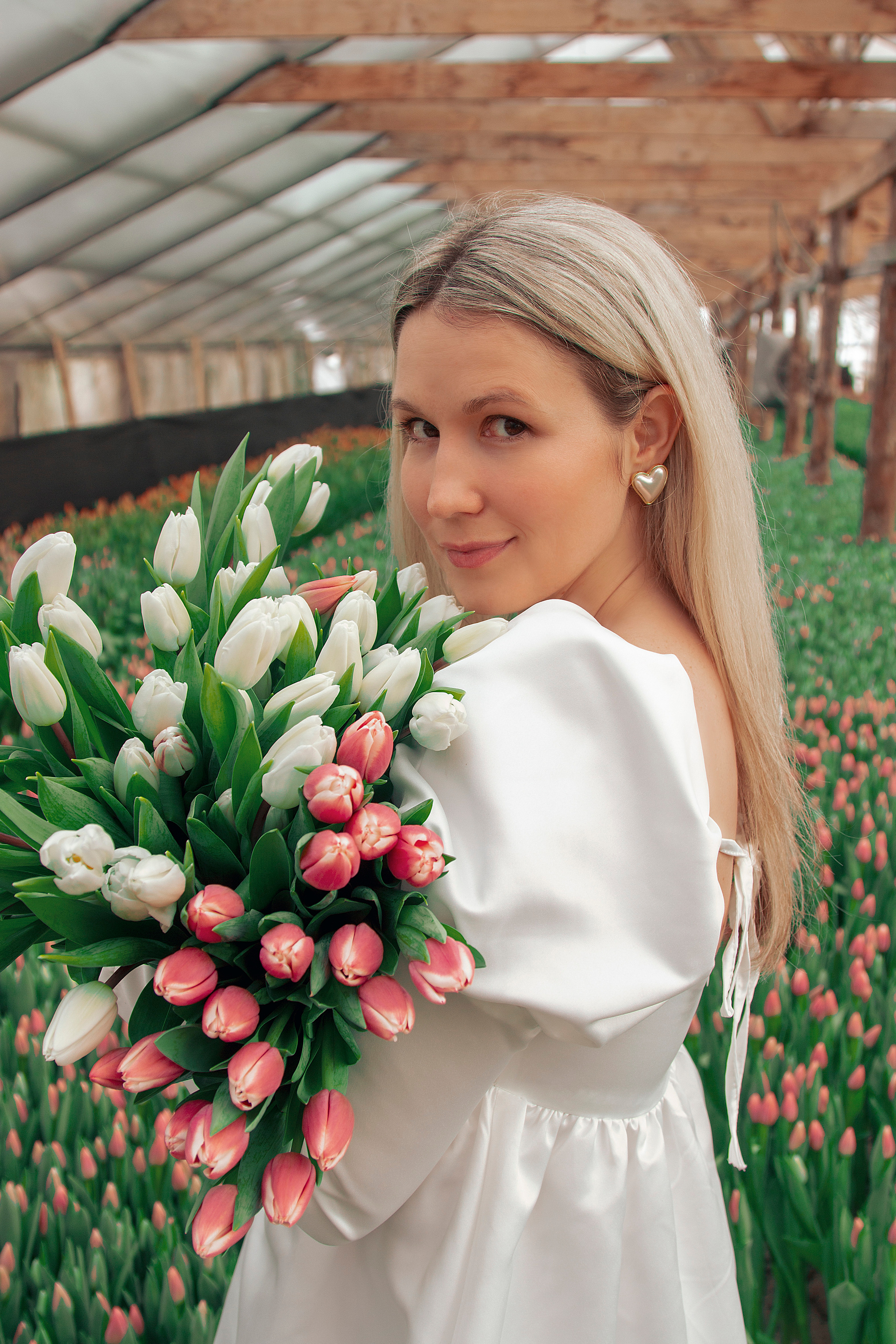 Света в тюльпанах. Фотограф Ольга Бобб Нижний Новгород