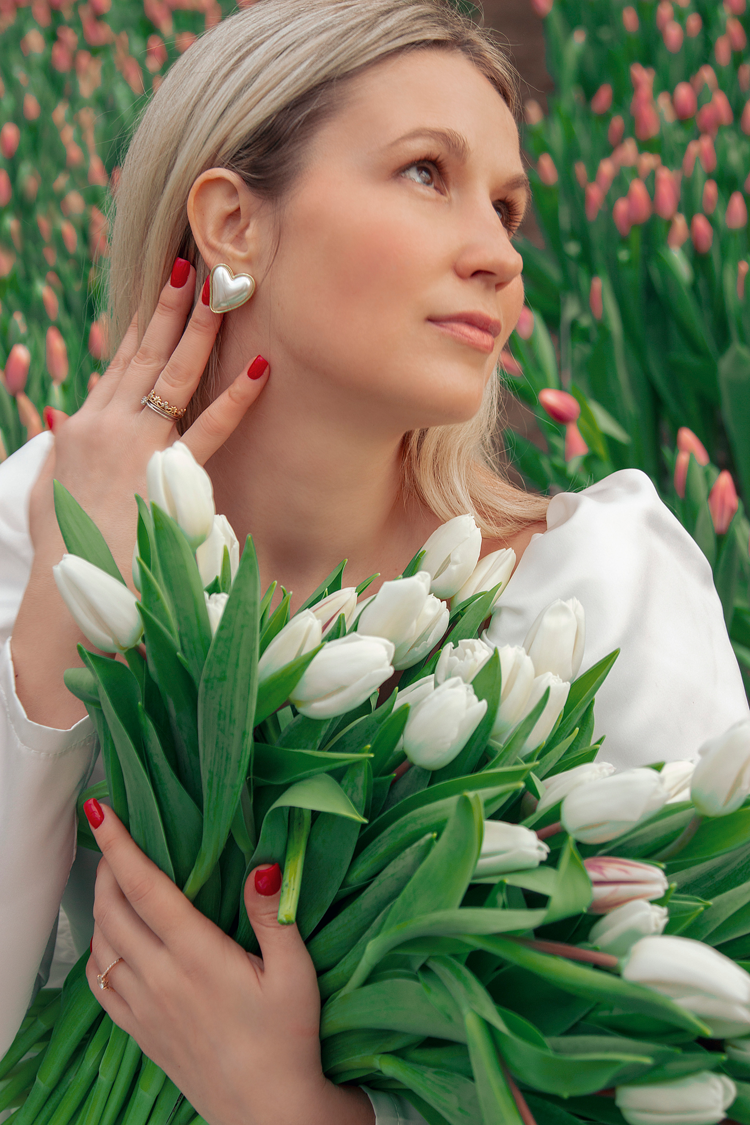 Света в тюльпанах. Фотограф Ольга Бобб Нижний Новгород