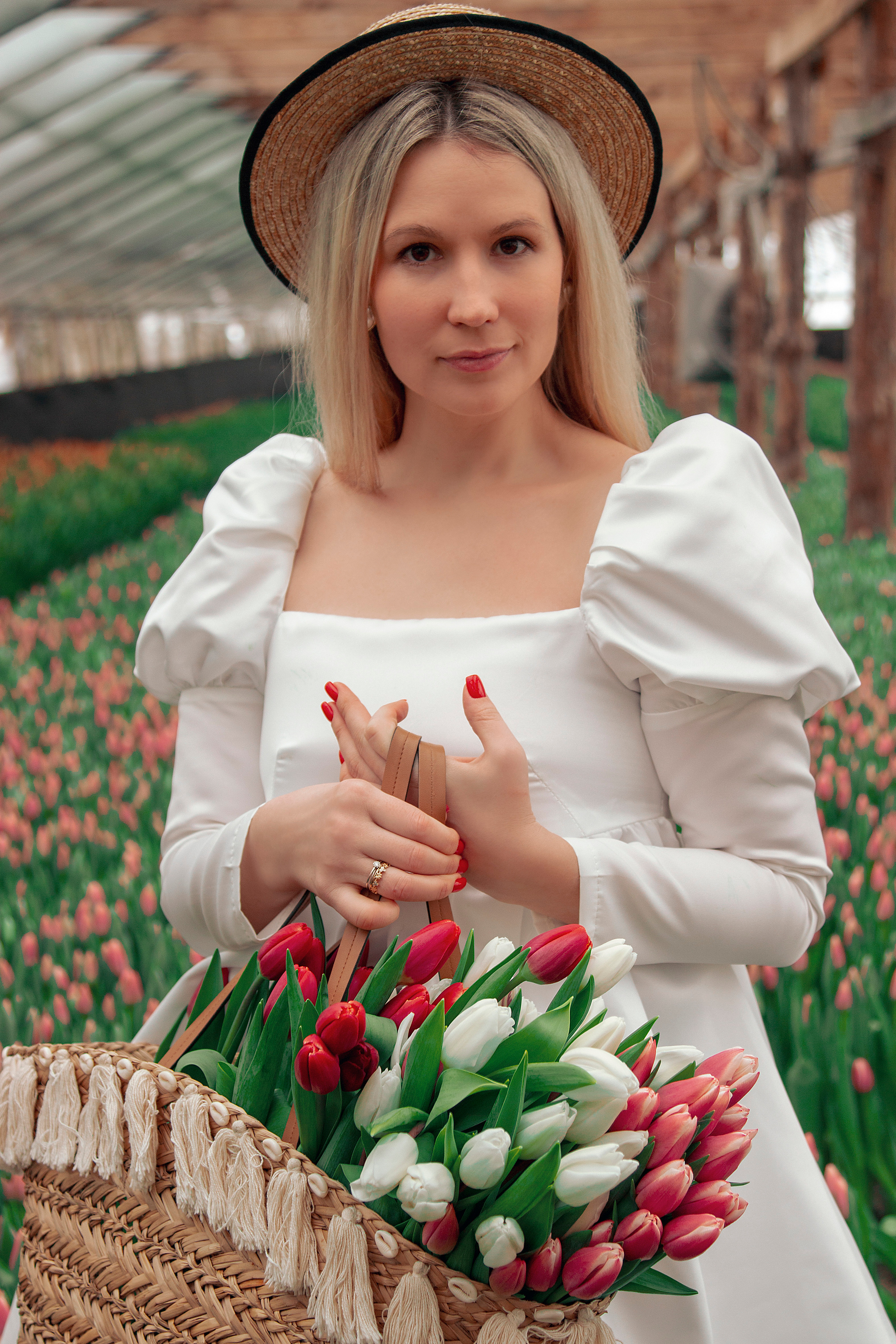 Света в тюльпанах. Фотограф Ольга Бобб Нижний Новгород