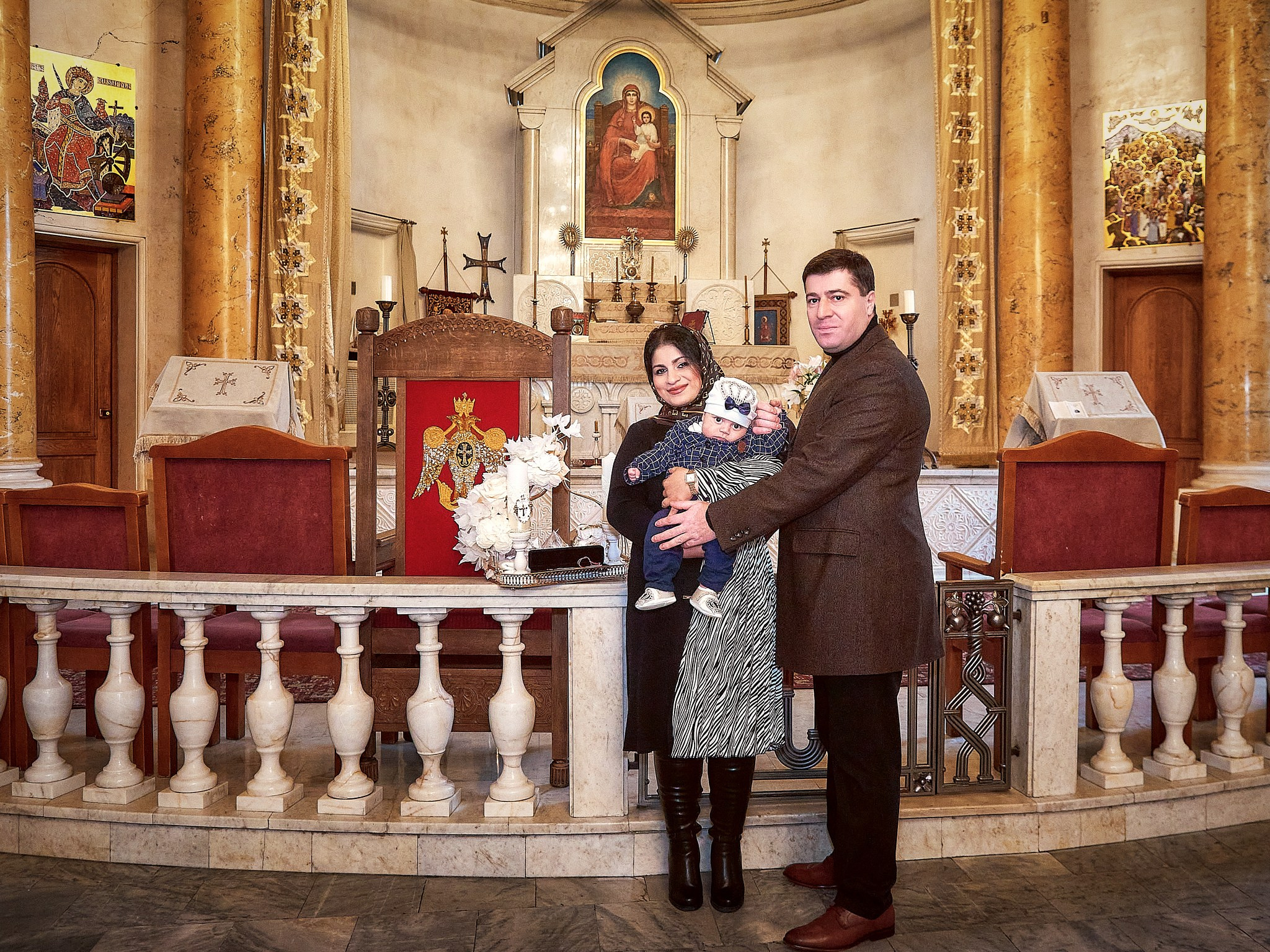 Крещение Марка | «Армянская апостольская церковь Святой Екатерины». Свадебный фотограф, видеограф, рилсмейкер в Санкт-Петербурге и Москве