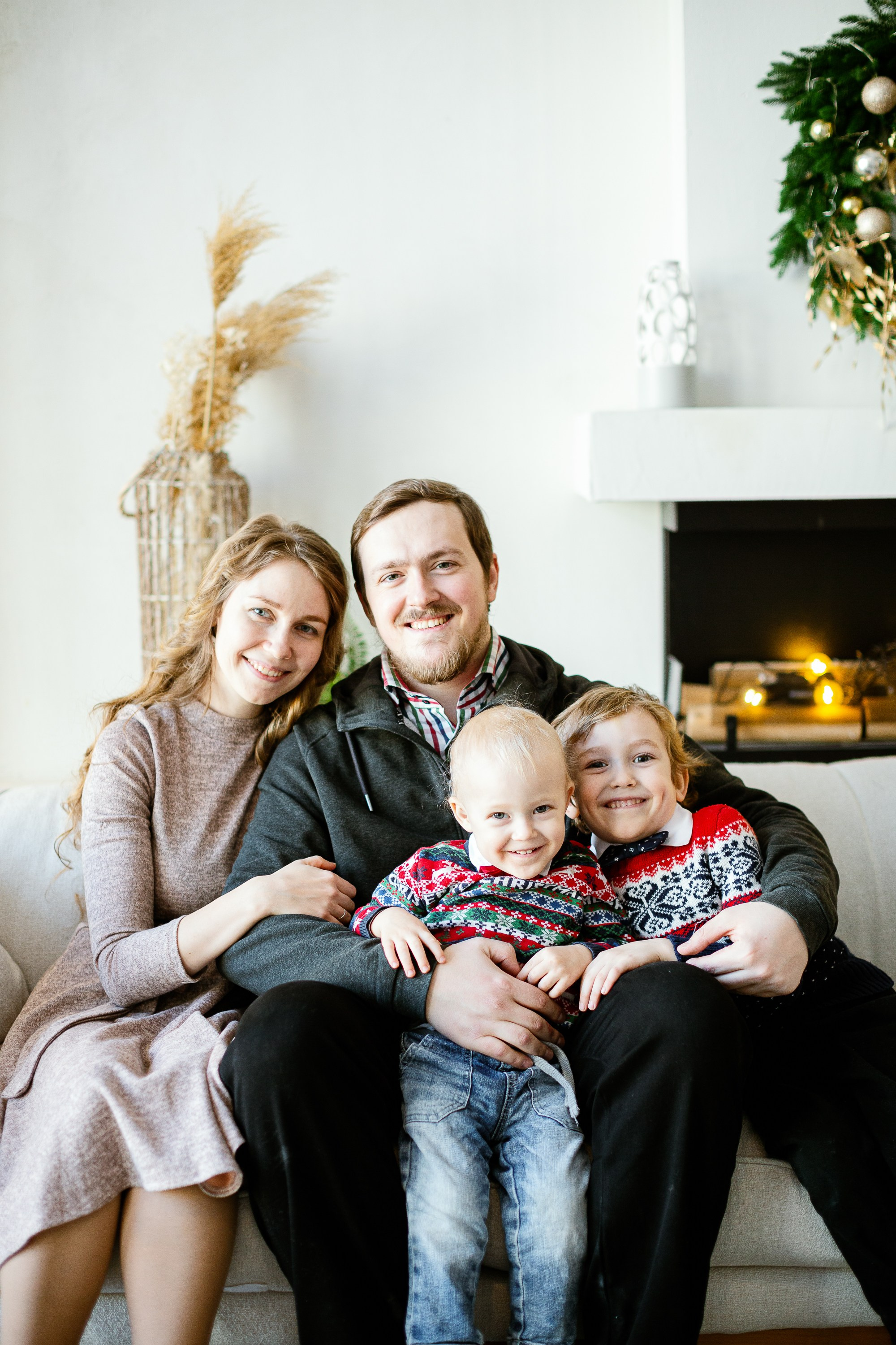 Новогодняя фотосессия в студии