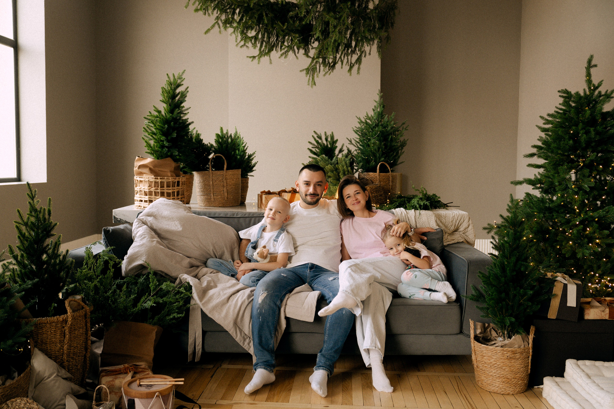 Семейная новогодняя. Фотограф с психологическим образованием