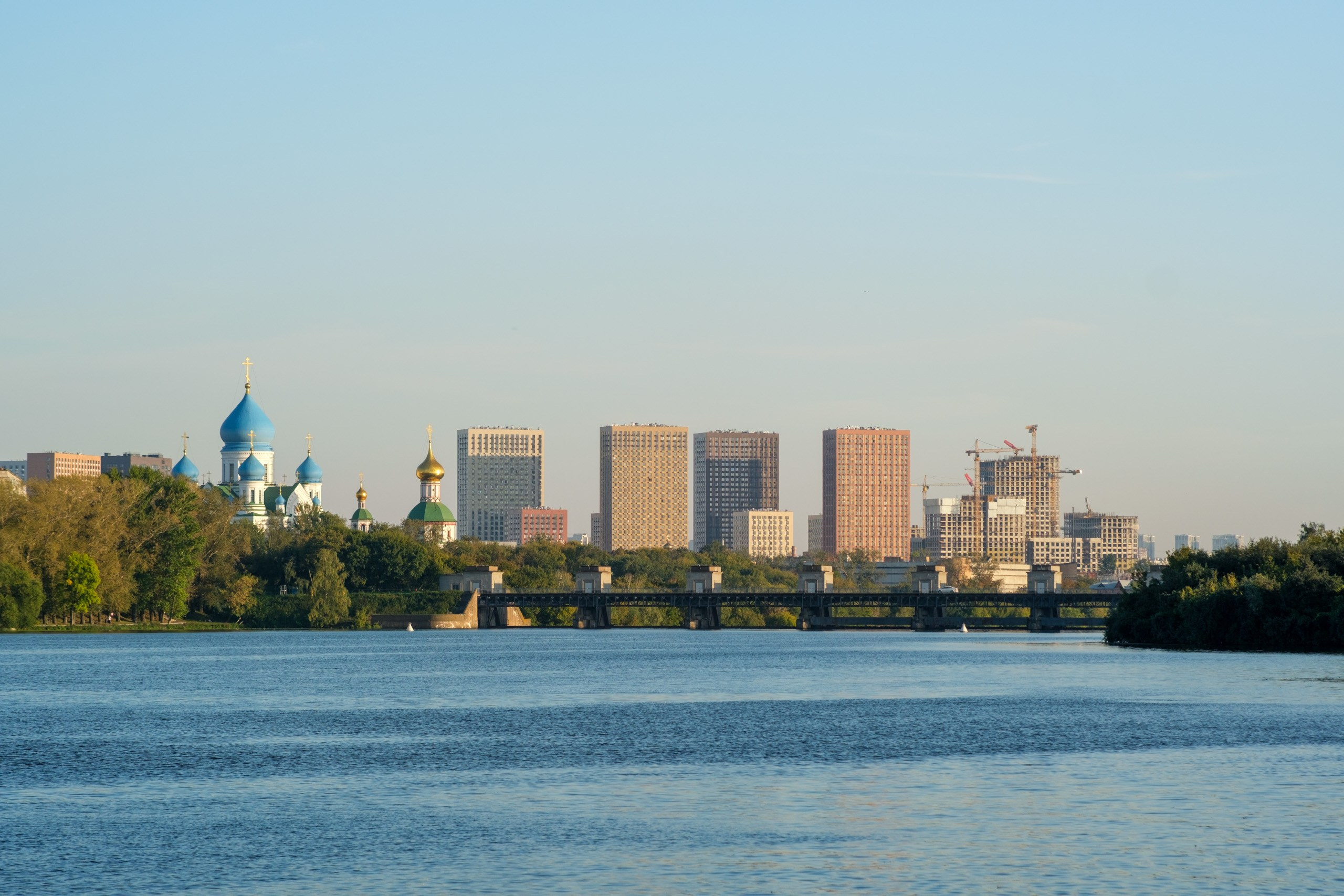 Нагатинский затон. Фотограф Миша Двойнов