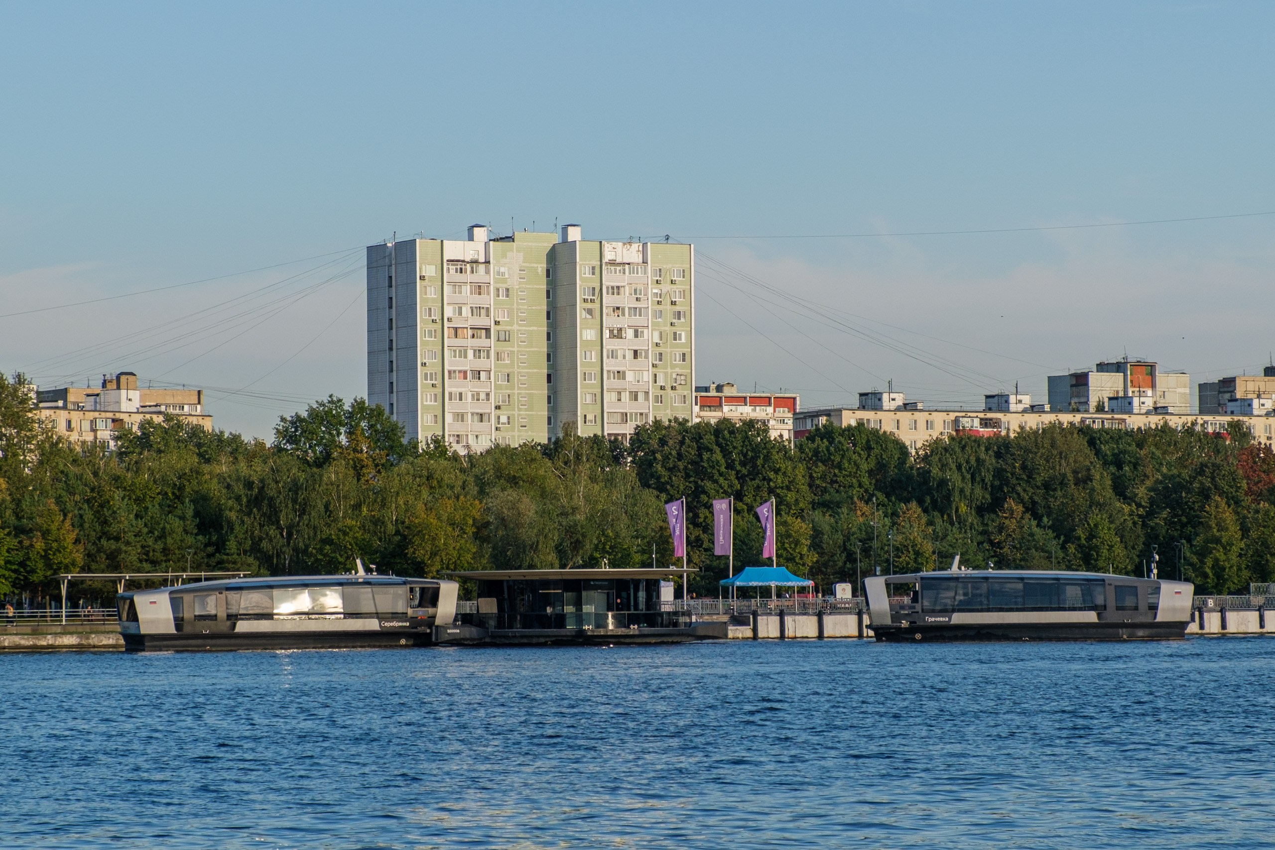 Нагатинский затон. Фотограф Миша Двойнов