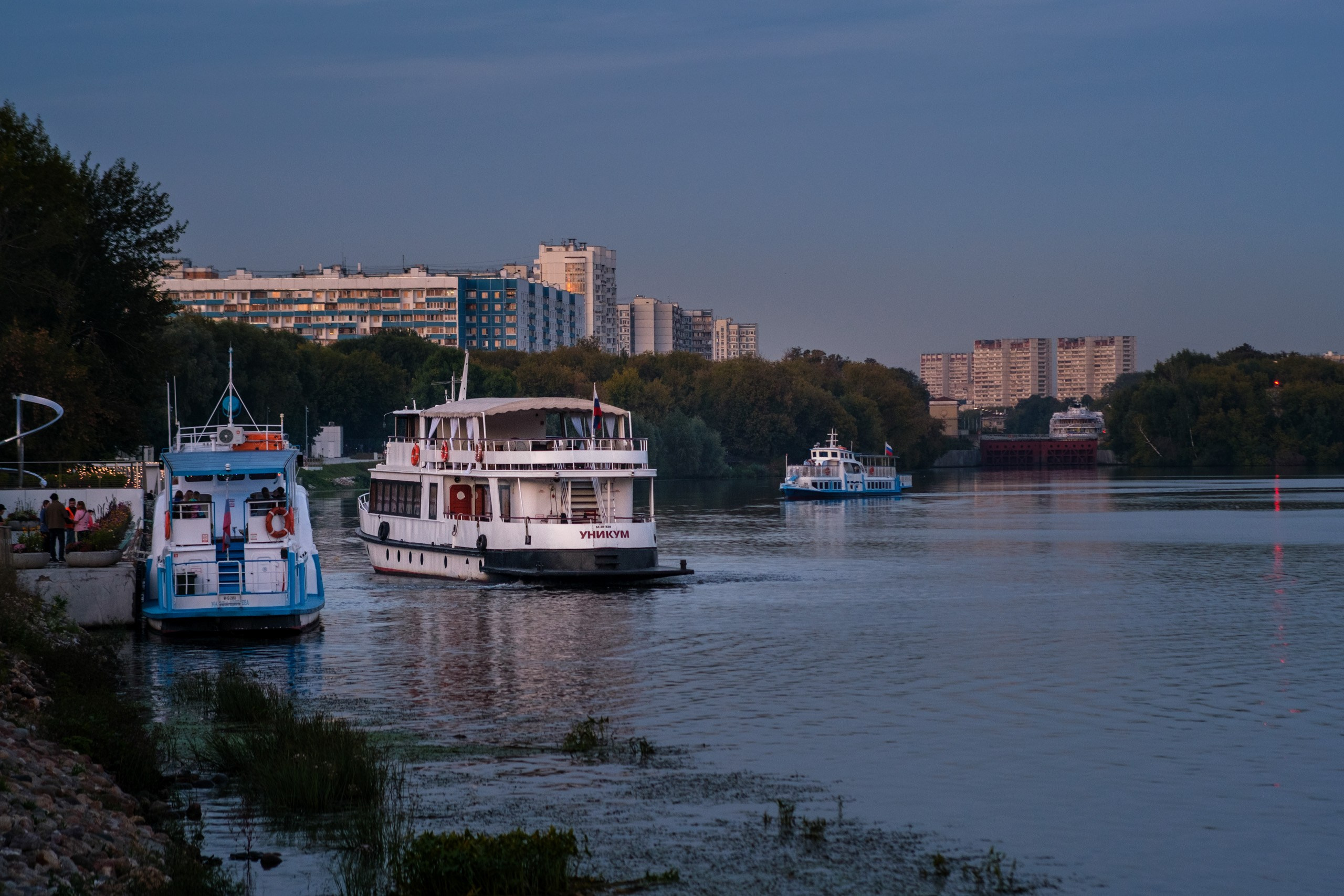 Нагатинский затон. Фотограф Миша Двойнов