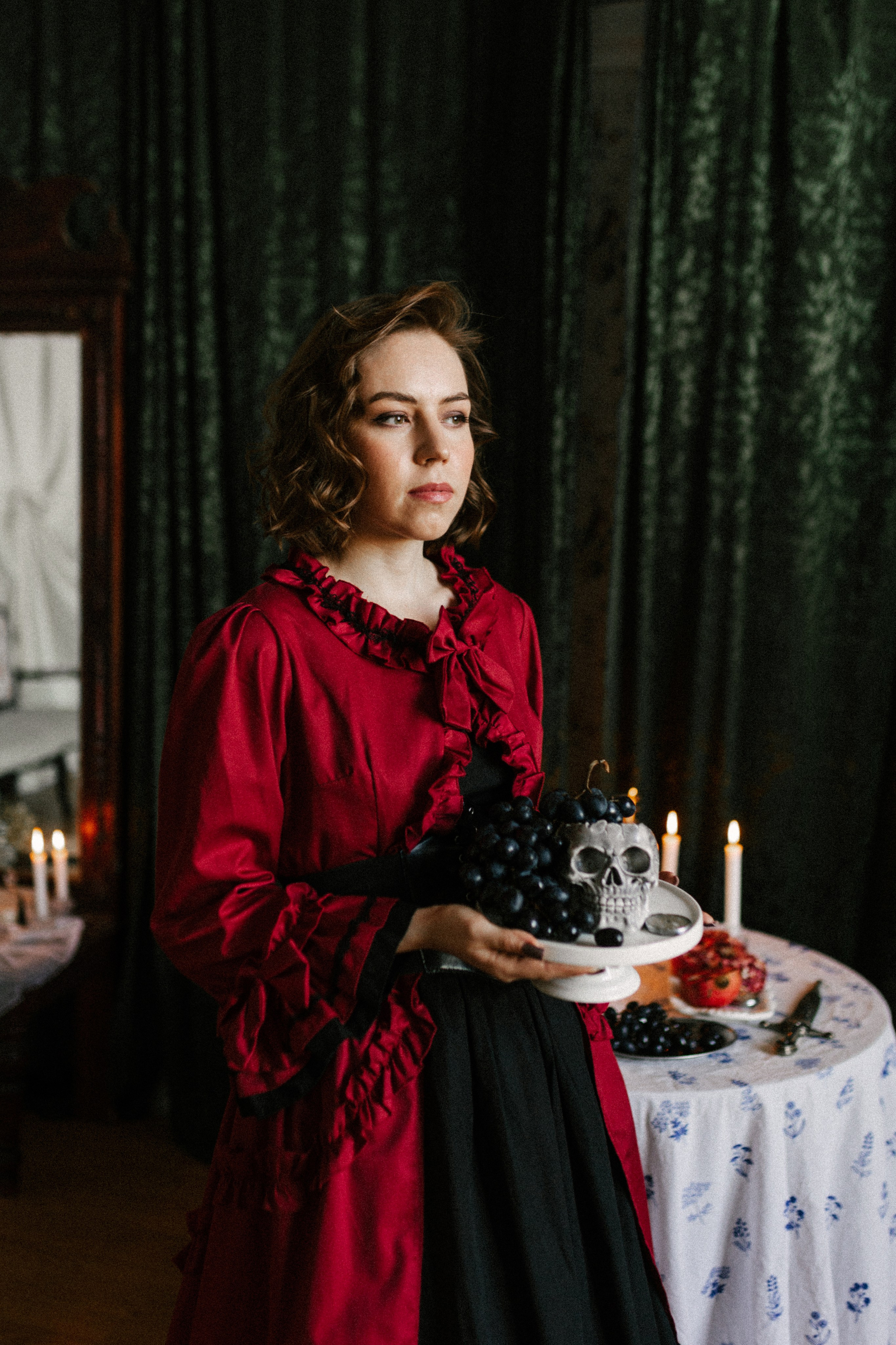 Красное-черное настроение. Свадебный и портретный фотограф — Мария Костина
