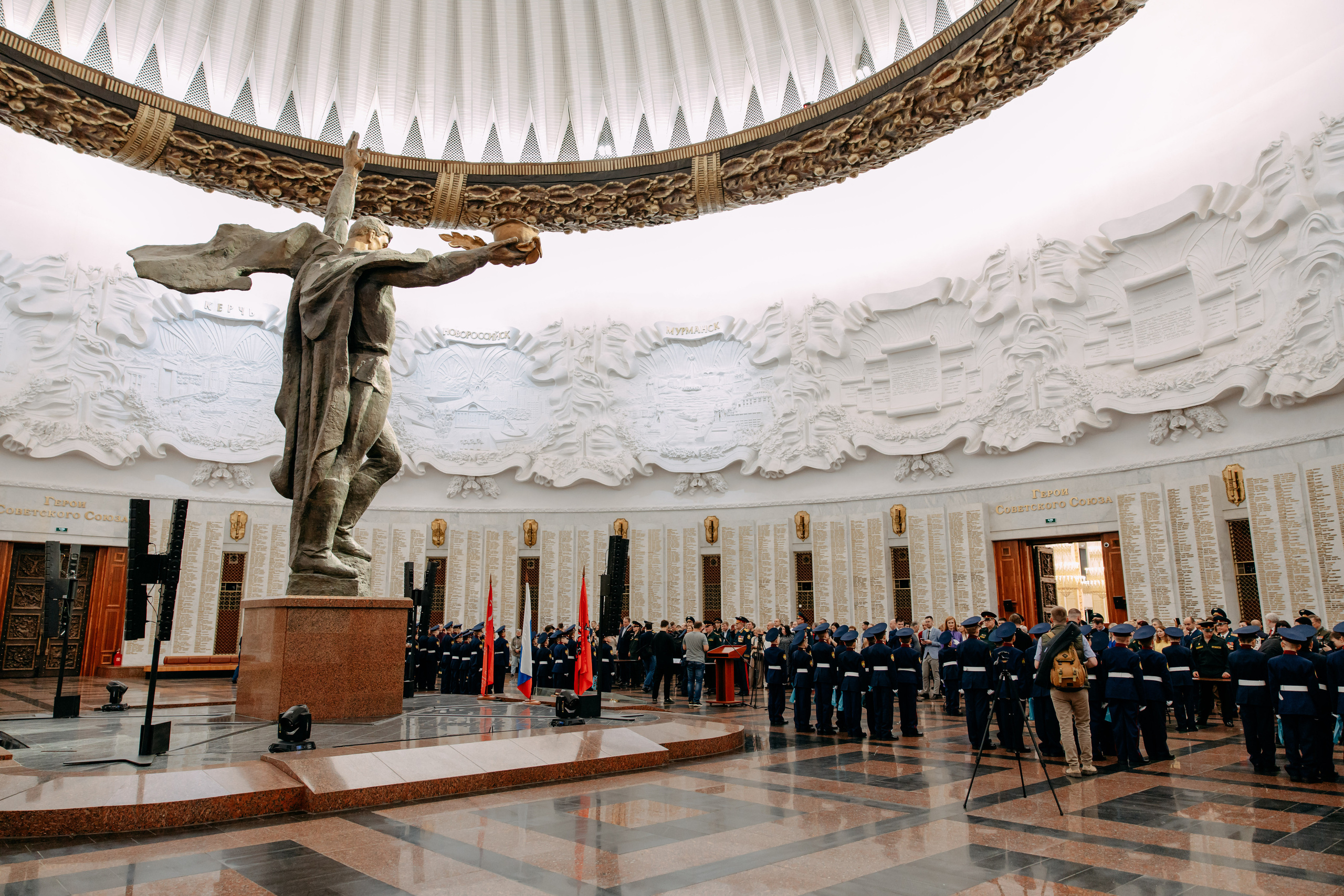 Торжественная клятва кадетов президентского училища. Фото и видео съемка. Андрей Ионов