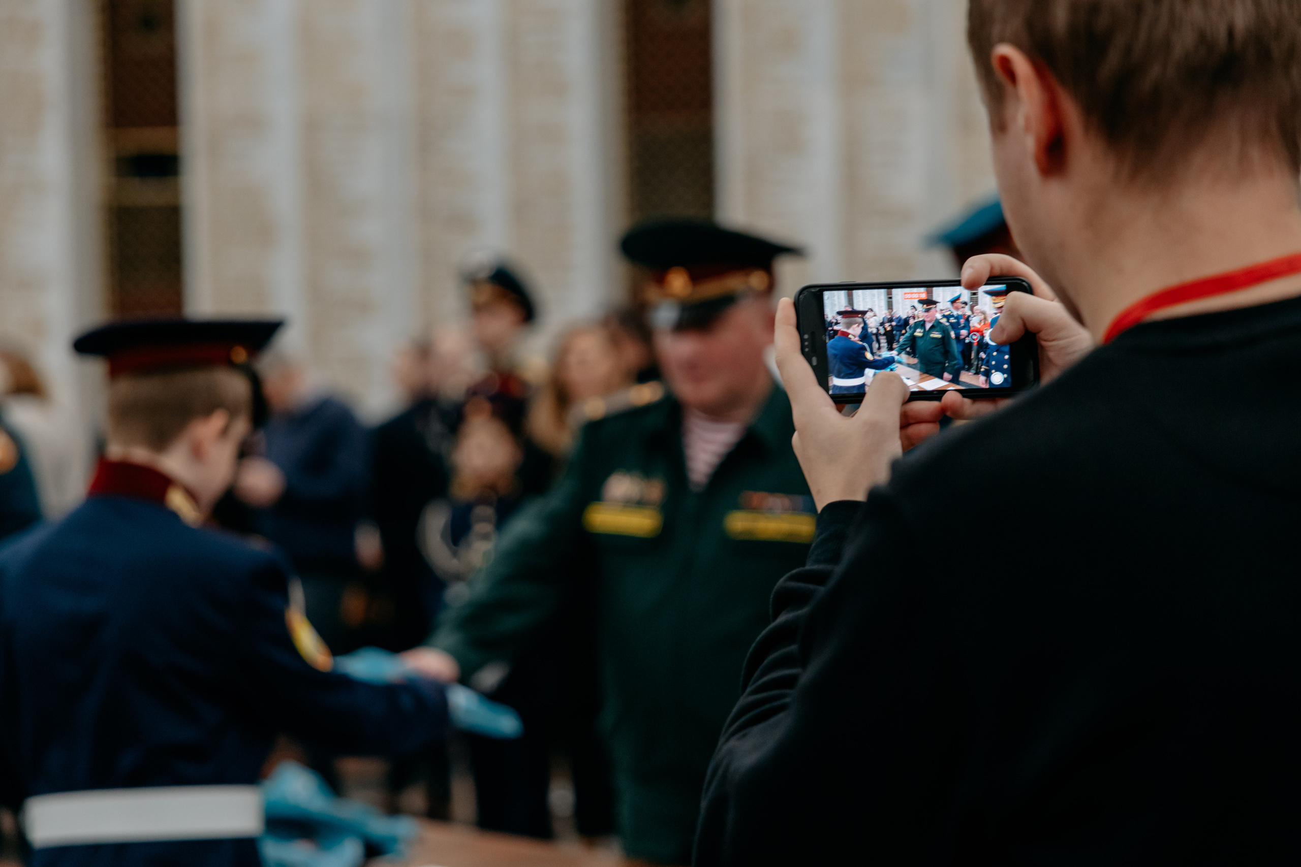 Торжественная клятва кадетов президентского училища. Фото и видео съемка. Андрей Ионов