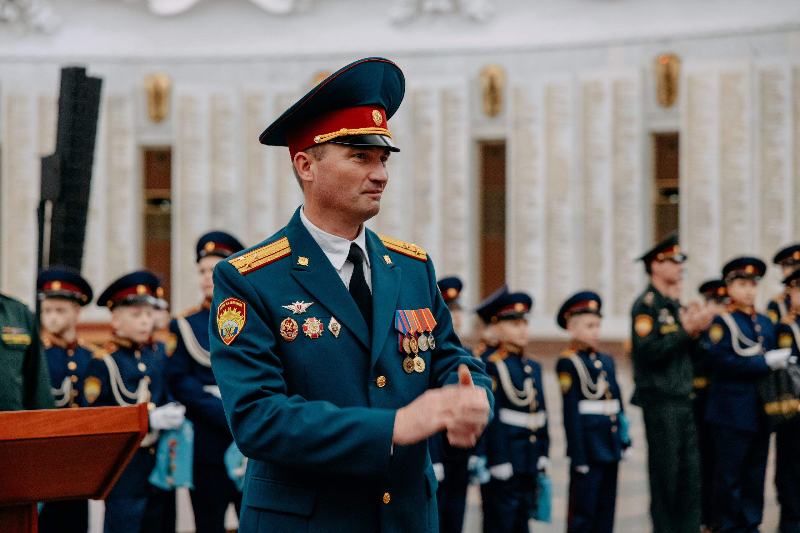 Торжественная клятва кадетов президентского училища. Фото и видео съемка. Андрей Ионов