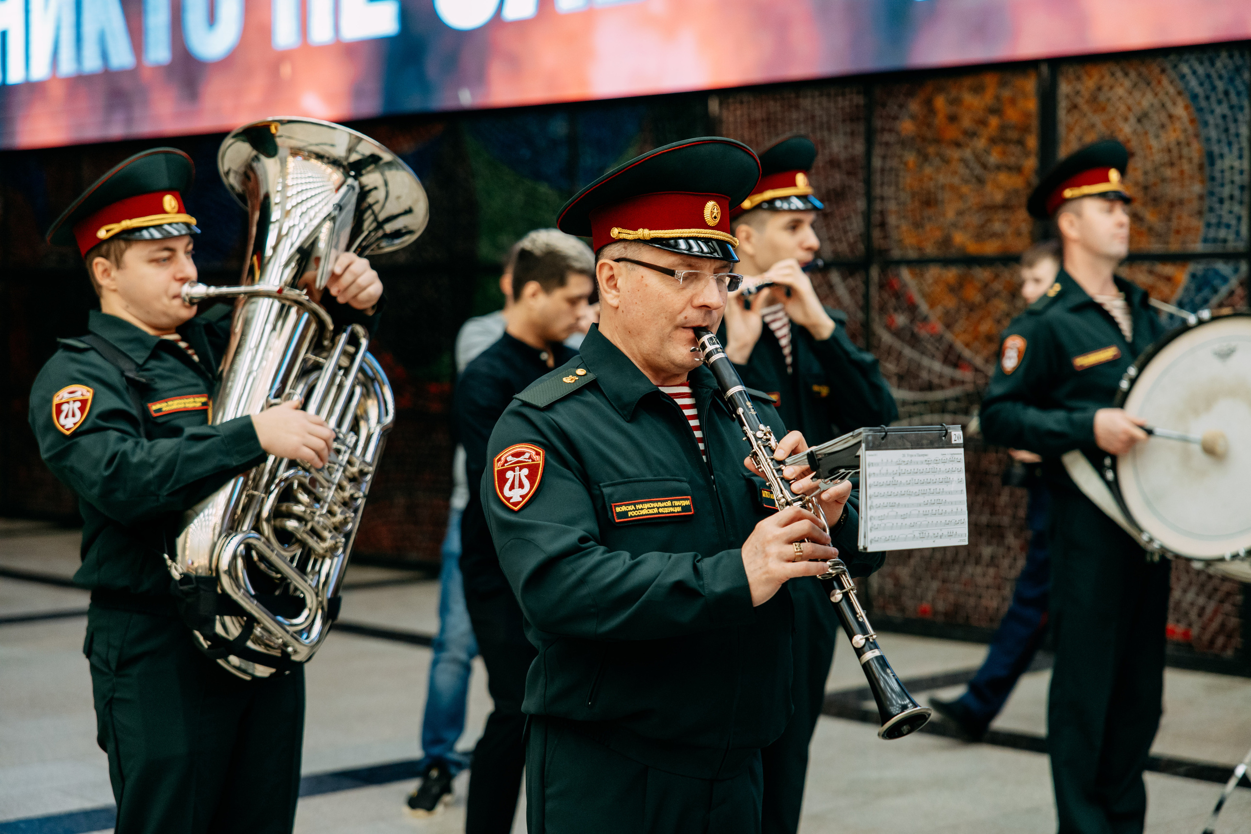 Торжественная клятва кадетов президентского училища. Фото и видео съемка. Андрей Ионов
