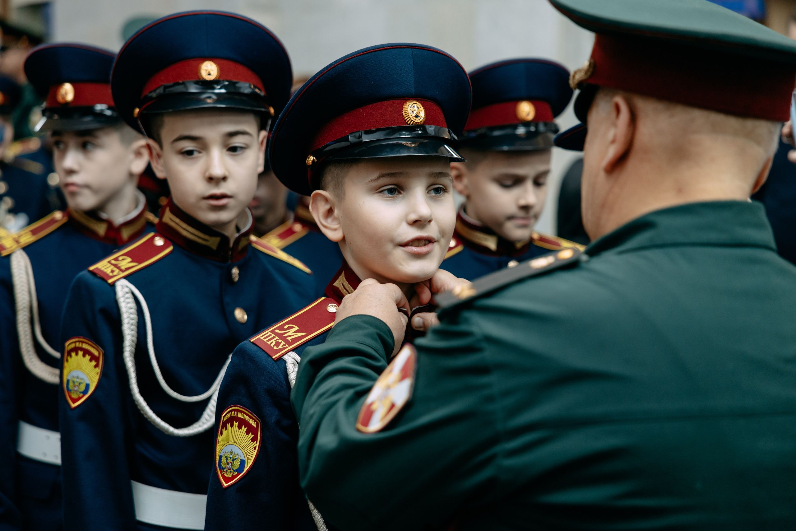 Торжественная клятва кадетов президентского училища. Фото и видео съемка. Андрей Ионов