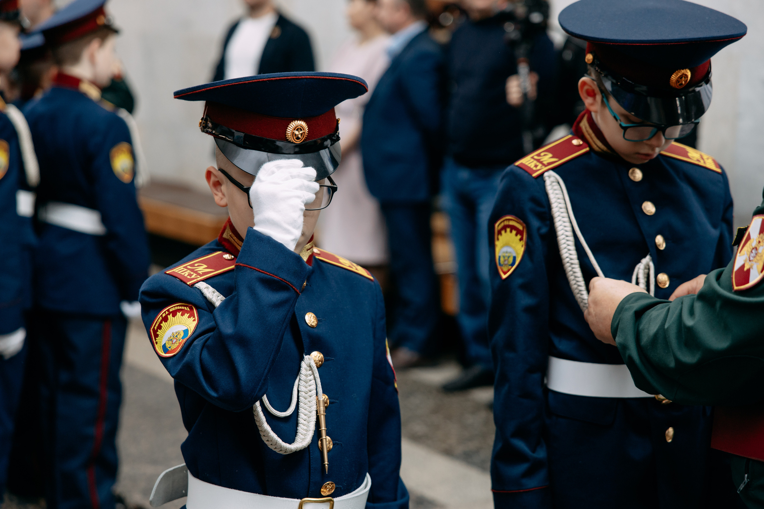 Торжественная клятва кадетов президентского училища. Фото и видео съемка. Андрей Ионов