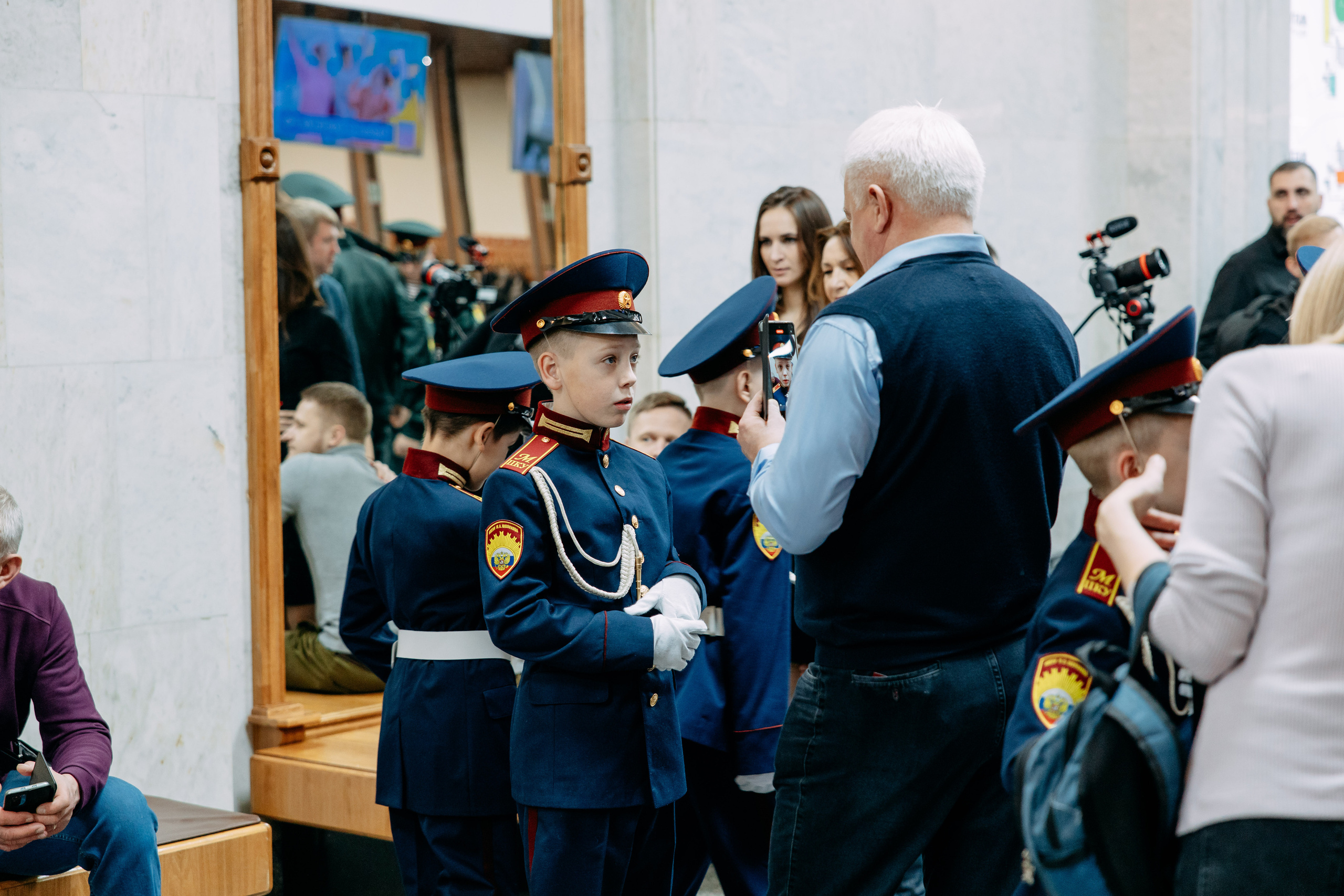 Торжественная клятва кадетов президентского училища. Фото и видео съемка. Андрей Ионов