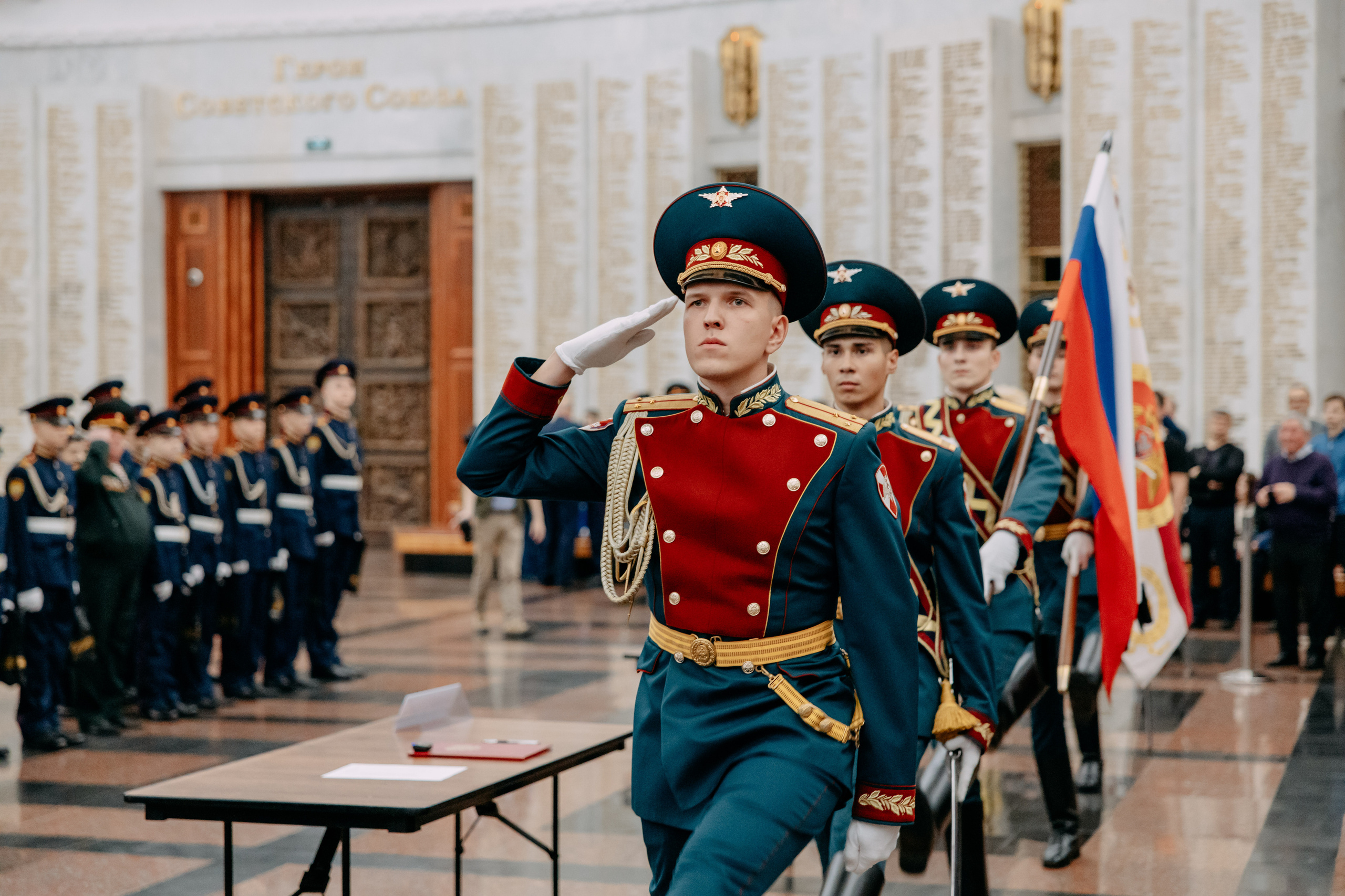 Торжественная клятва кадетов президентского училища. Фото и видео съемка. Андрей Ионов