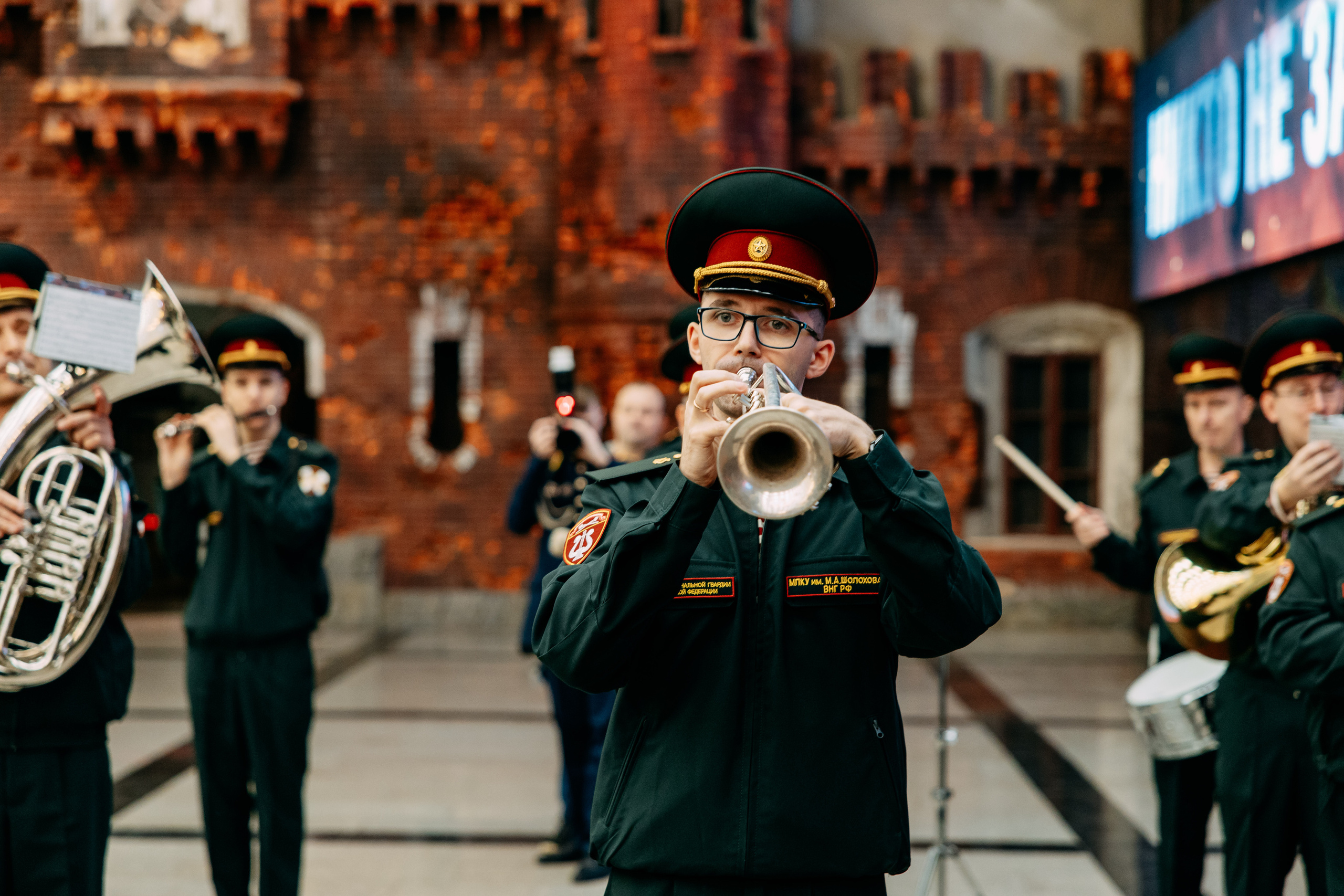 Торжественная клятва кадетов президентского училища. Фото и видео съемка. Андрей Ионов