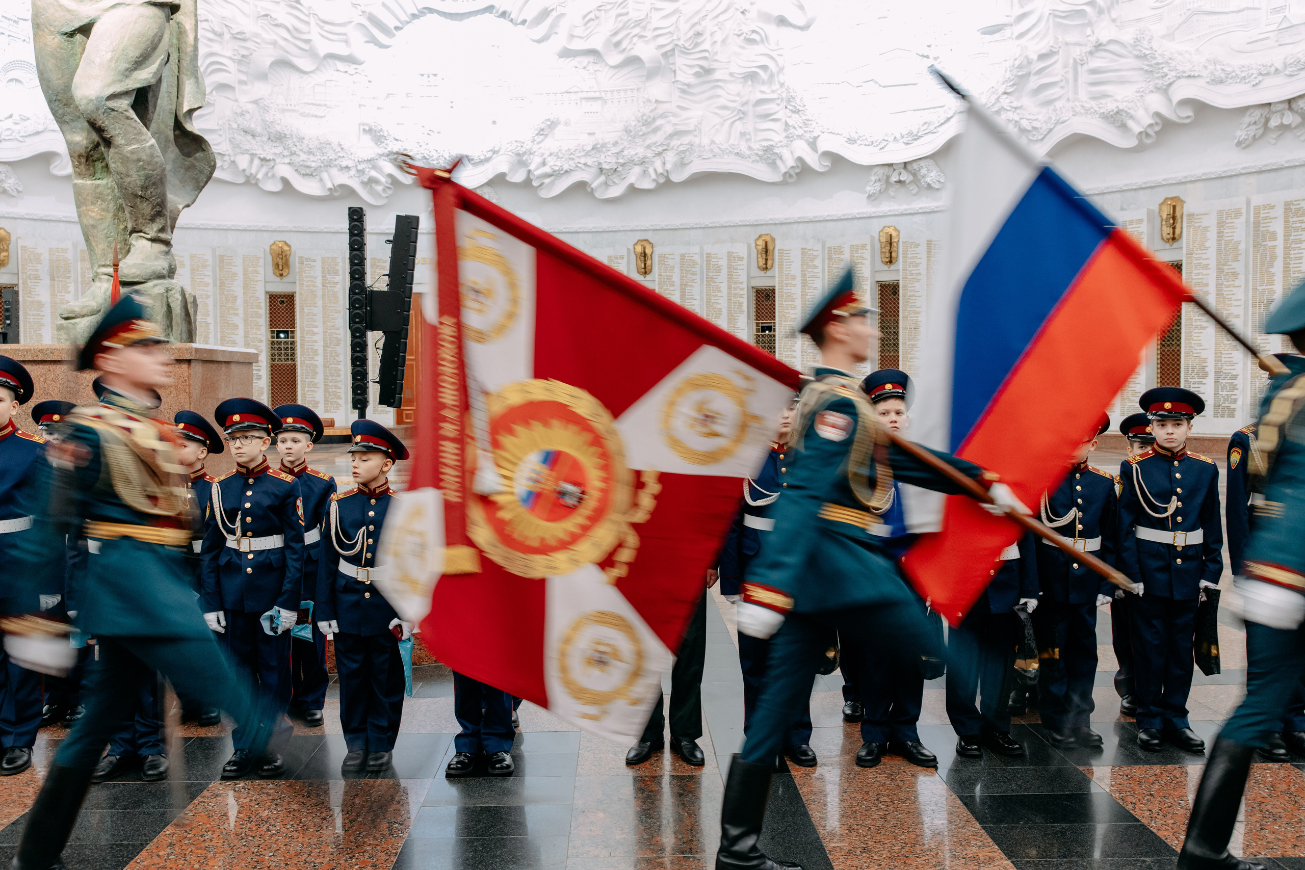 Торжественная клятва кадетов президентского училища. Фото и видео съемка. Андрей Ионов