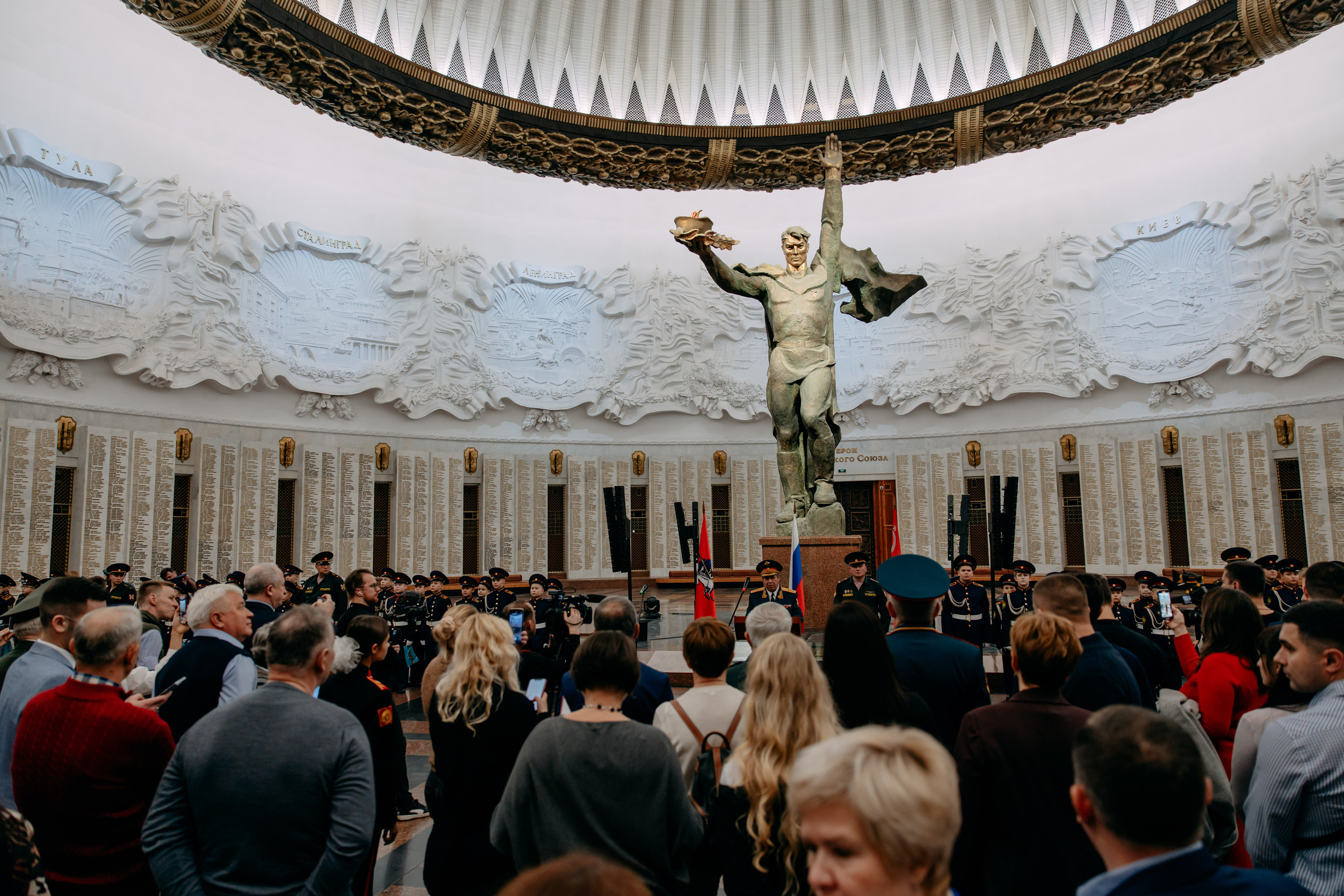 Торжественная клятва кадетов президентского училища. Фото и видео съемка. Андрей Ионов