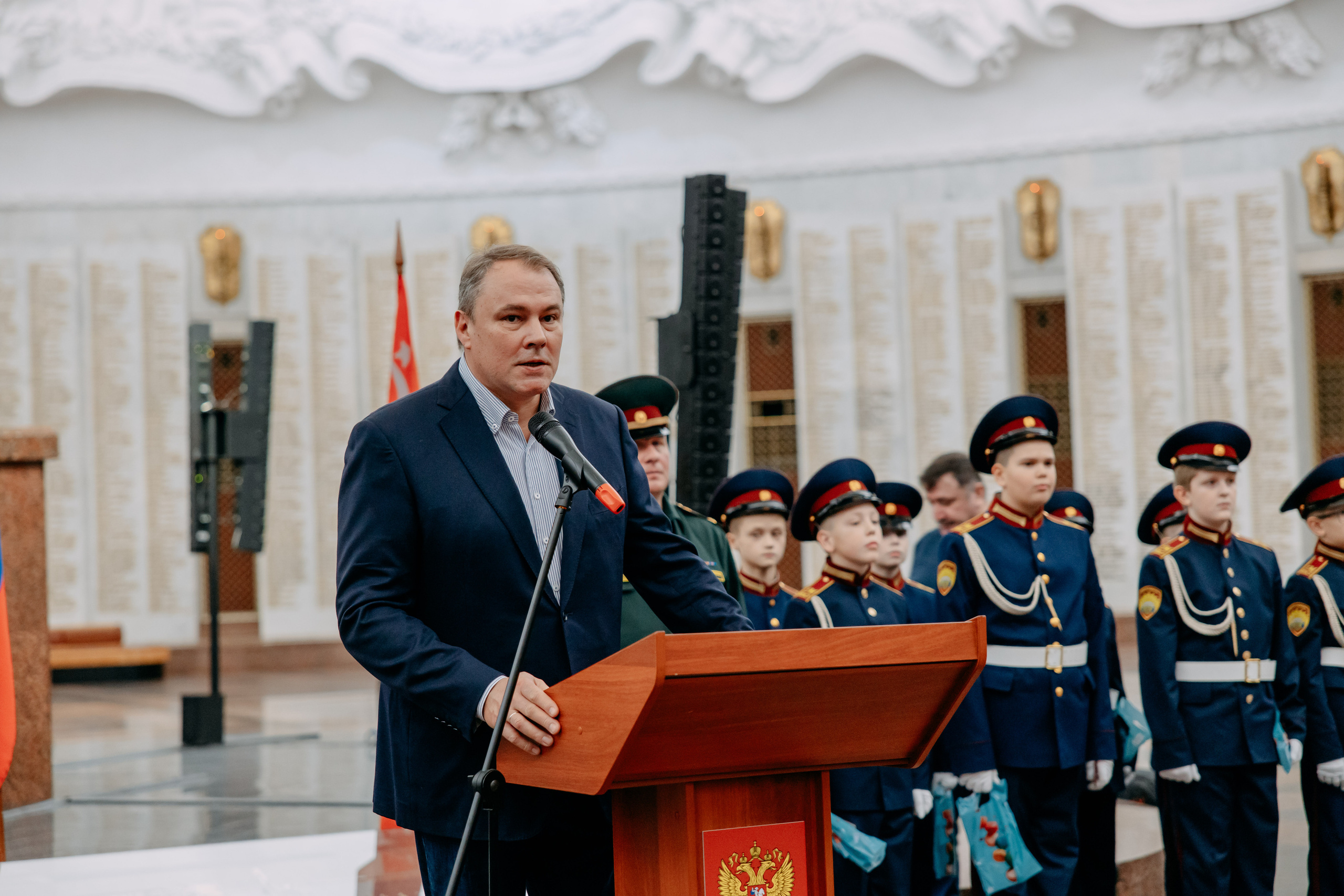 Торжественная клятва кадетов президентского училища. Фото и видео съемка. Андрей Ионов