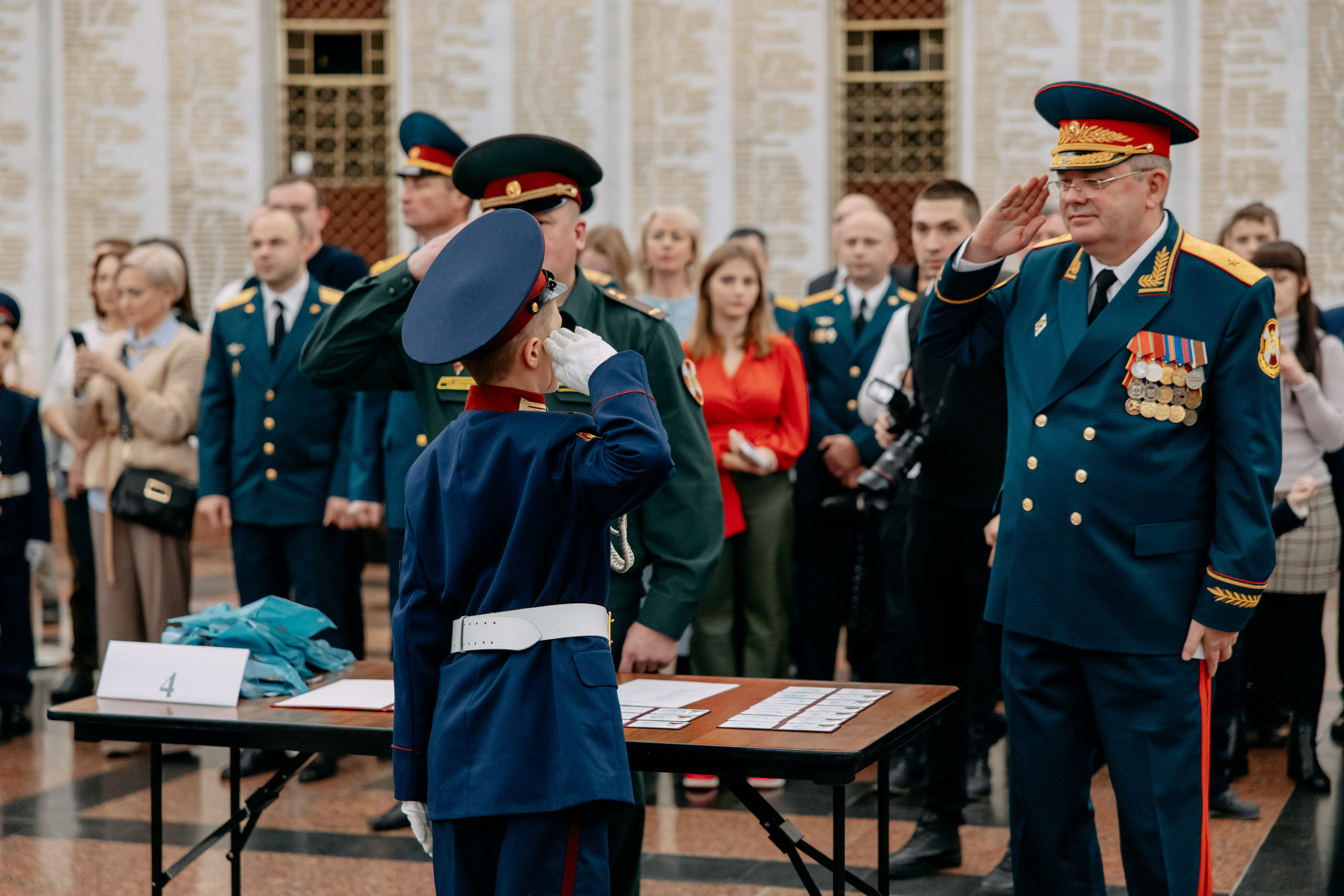 Торжественная клятва кадетов президентского училища. Фото и видео съемка. Андрей Ионов