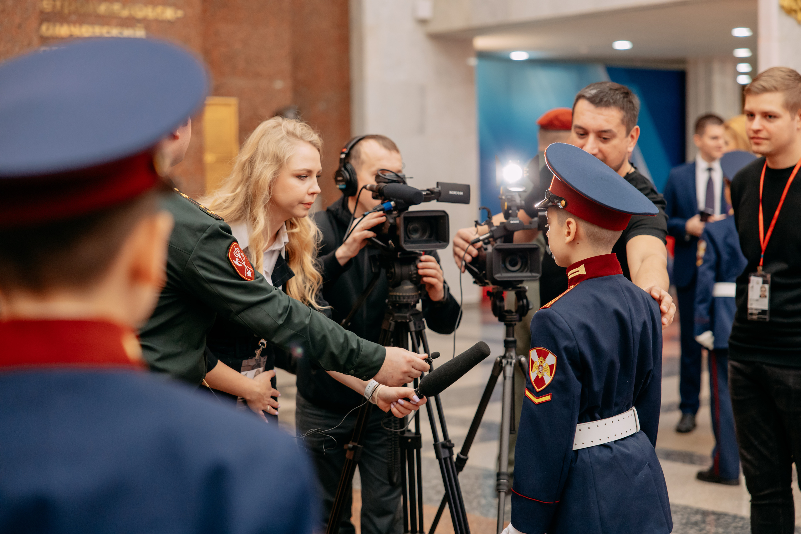 Торжественная клятва кадетов президентского училища. Фото и видео съемка. Андрей Ионов