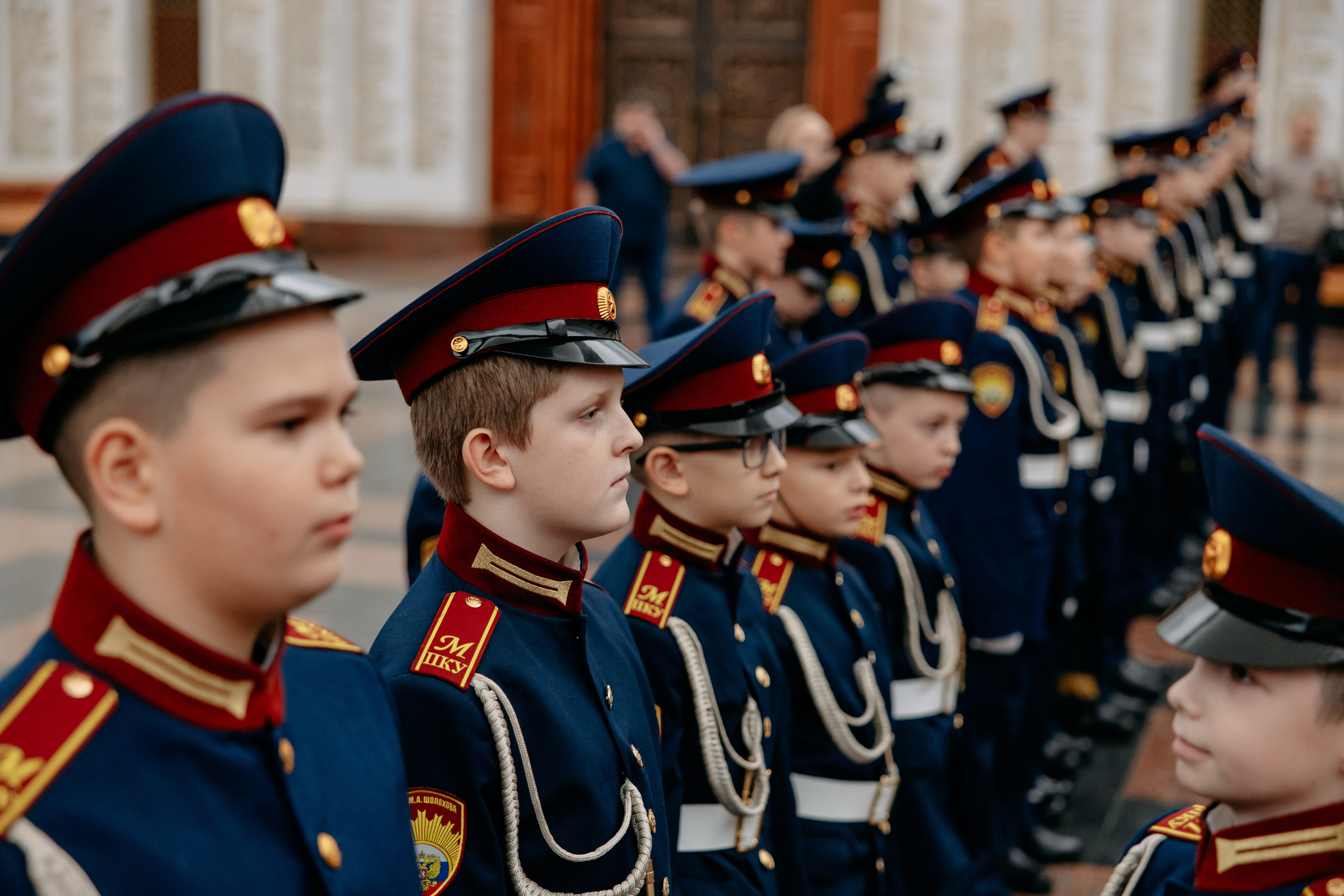 Торжественная клятва кадетов президентского училища. Фото и видео съемка. Андрей Ионов