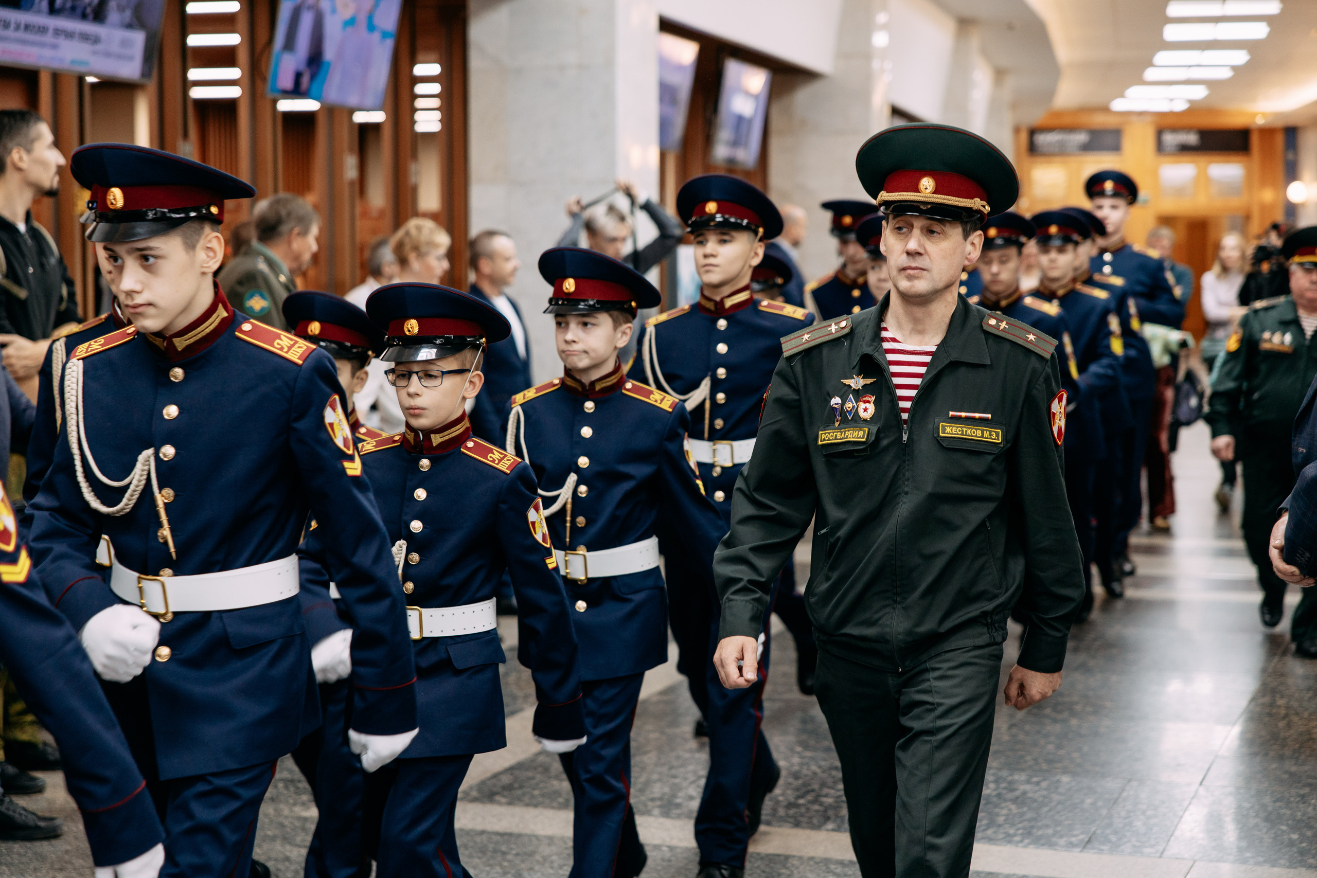 Торжественная клятва кадетов президентского училища. Фото и видео съемка. Андрей Ионов