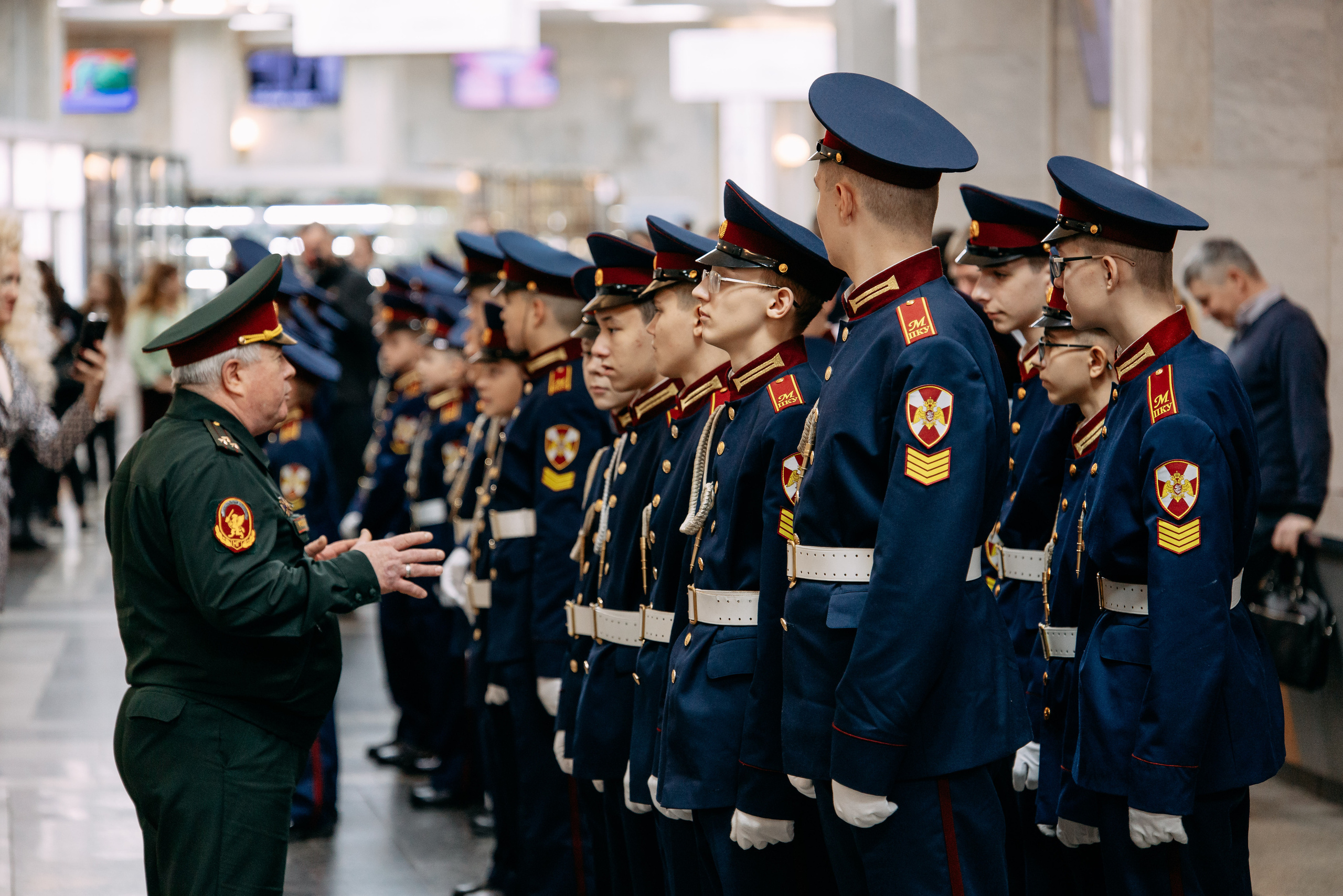 Торжественная клятва кадетов президентского училища. Фото и видео съемка. Андрей Ионов