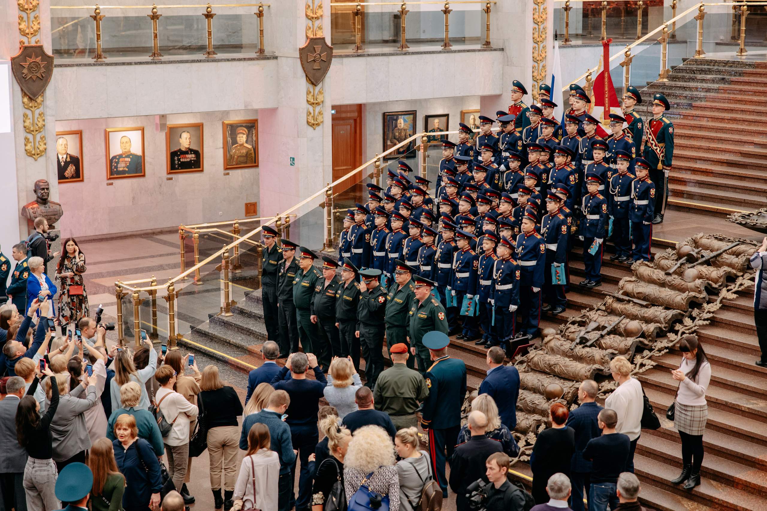 Торжественная клятва кадетов президентского училища. Фото и видео съемка. Андрей Ионов