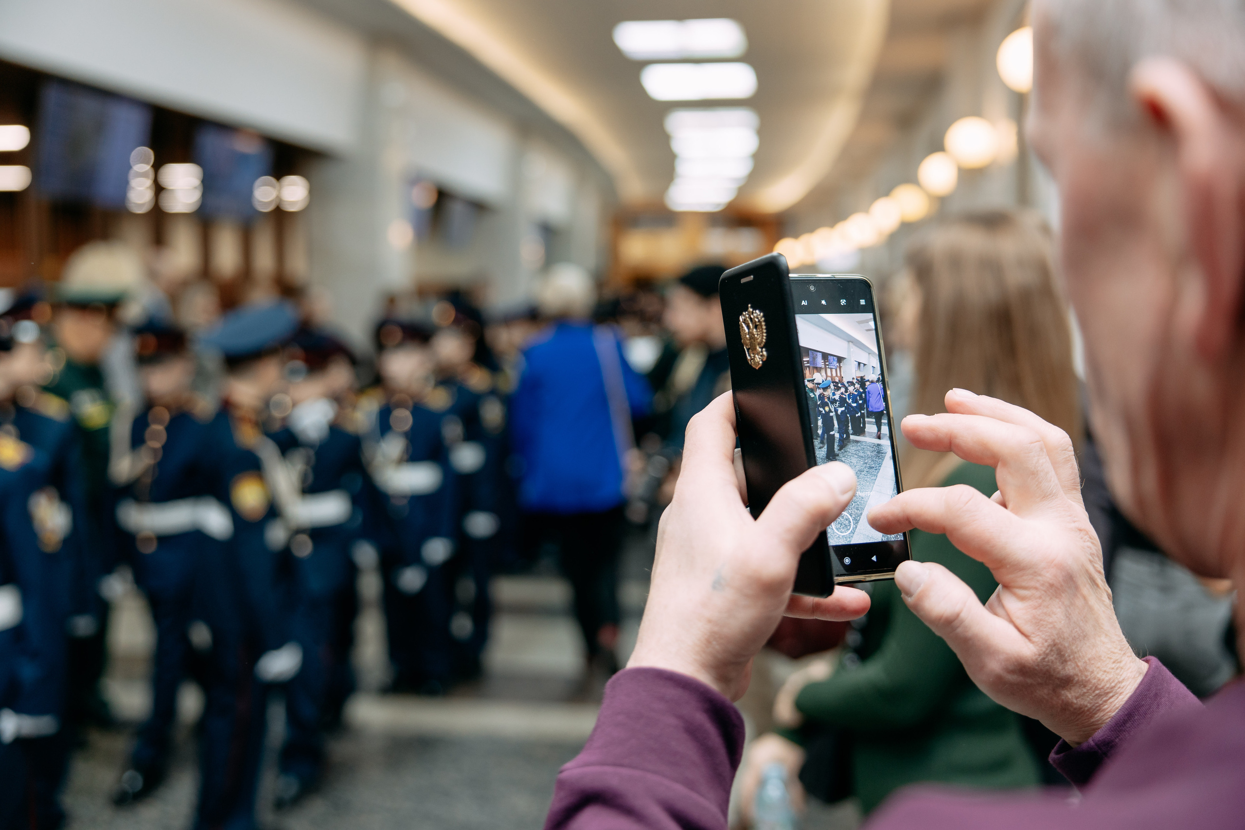 Торжественная клятва кадетов президентского училища. Фото и видео съемка. Андрей Ионов