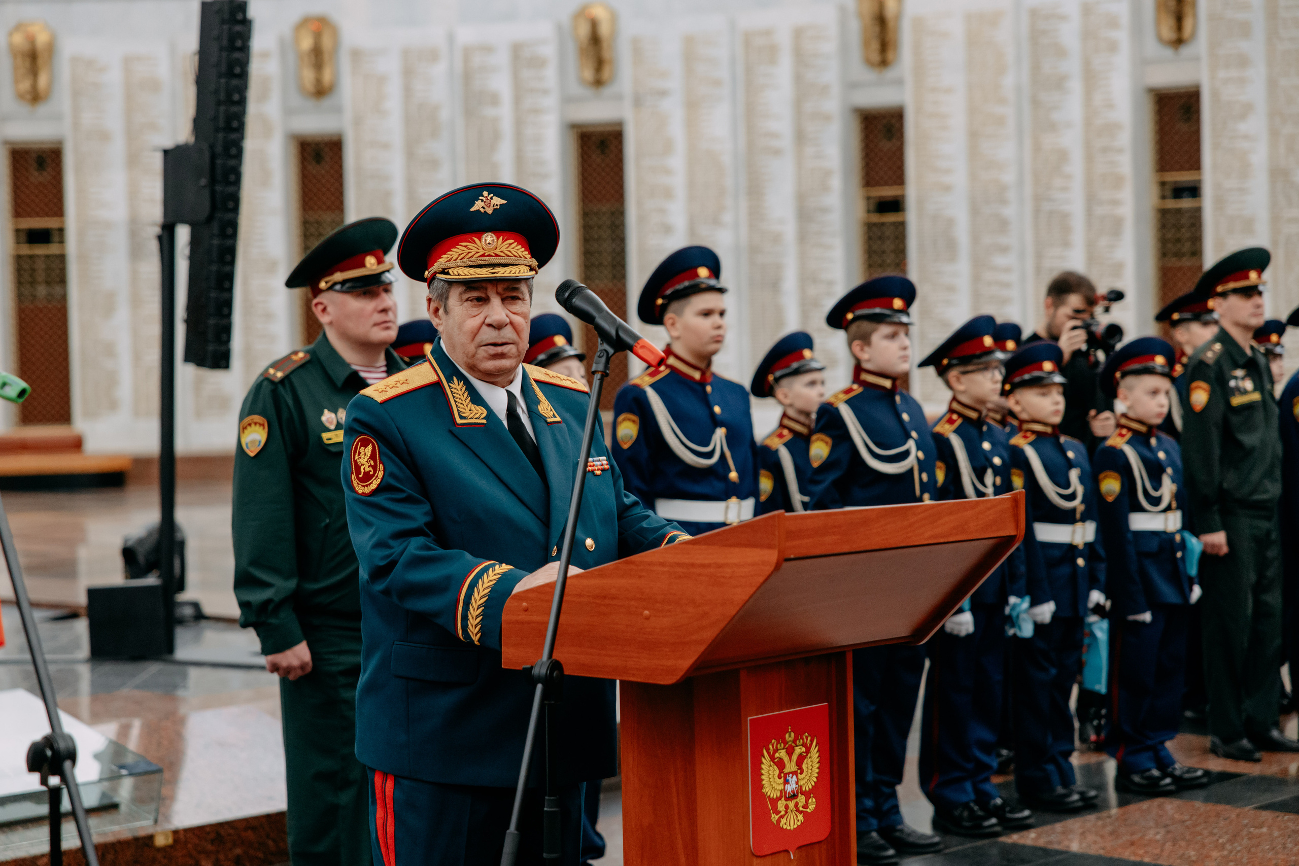 Торжественная клятва кадетов президентского училища. Фото и видео съемка. Андрей Ионов