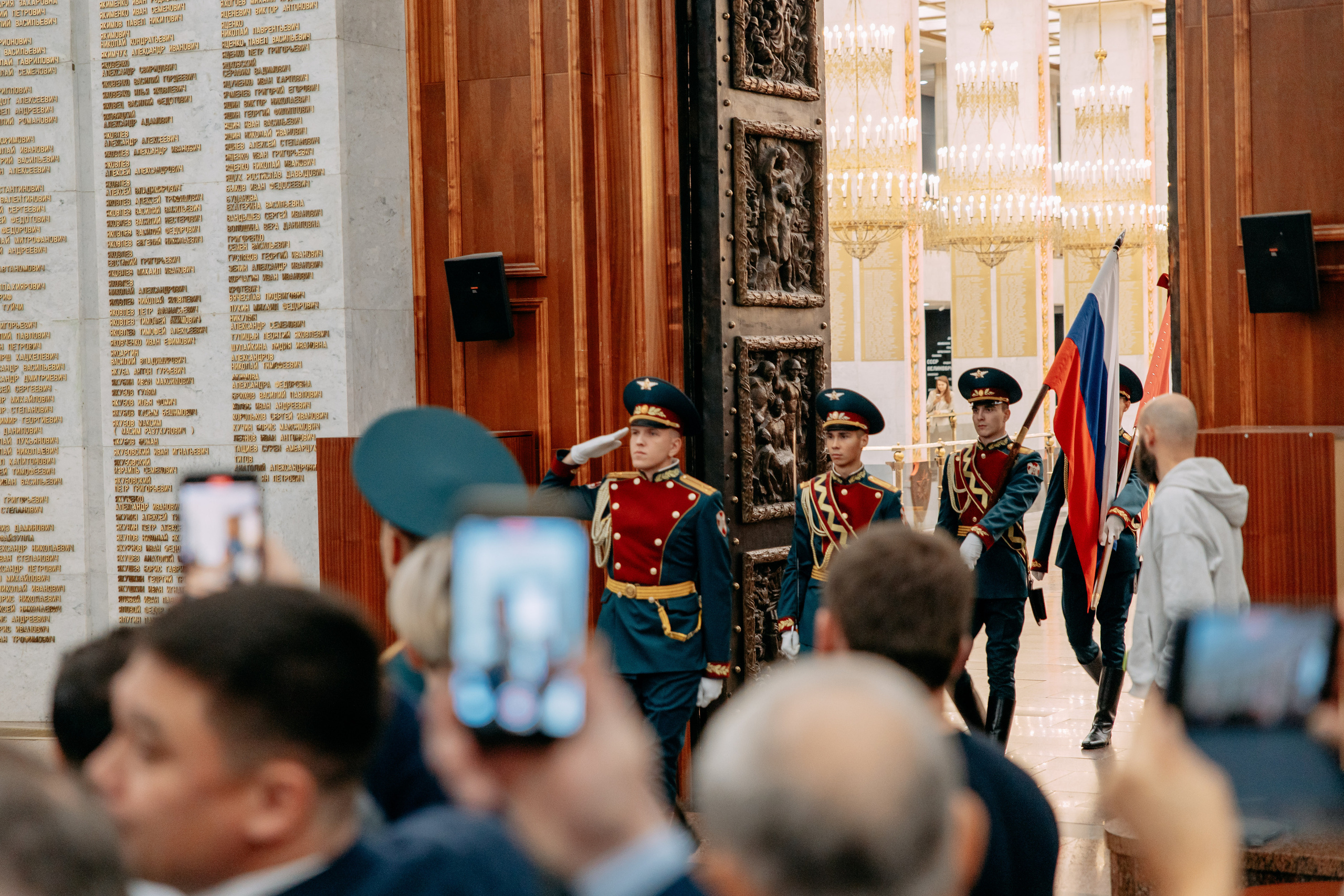 Торжественная клятва кадетов президентского училища. Фото и видео съемка. Андрей Ионов