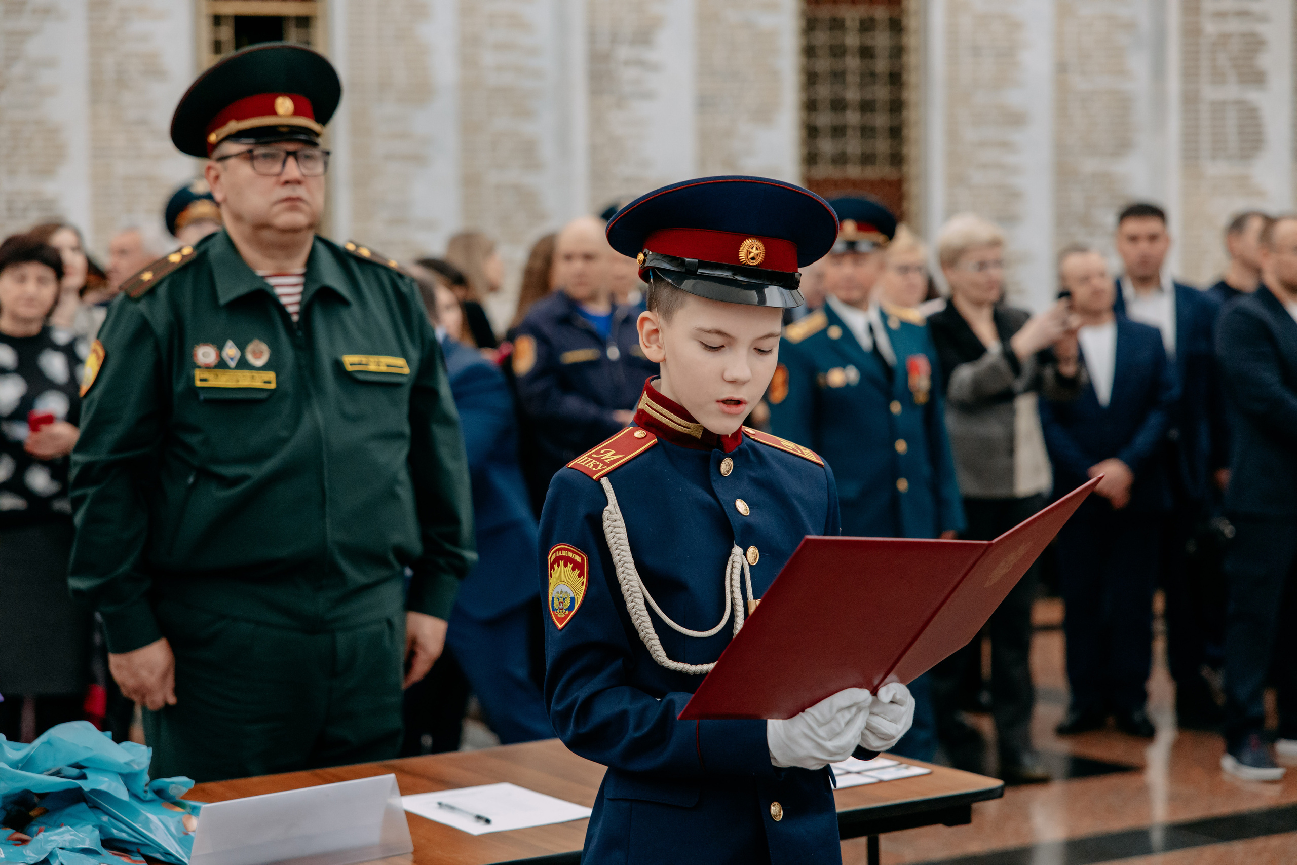Торжественная клятва кадетов президентского училища. Фото и видео съемка. Андрей Ионов