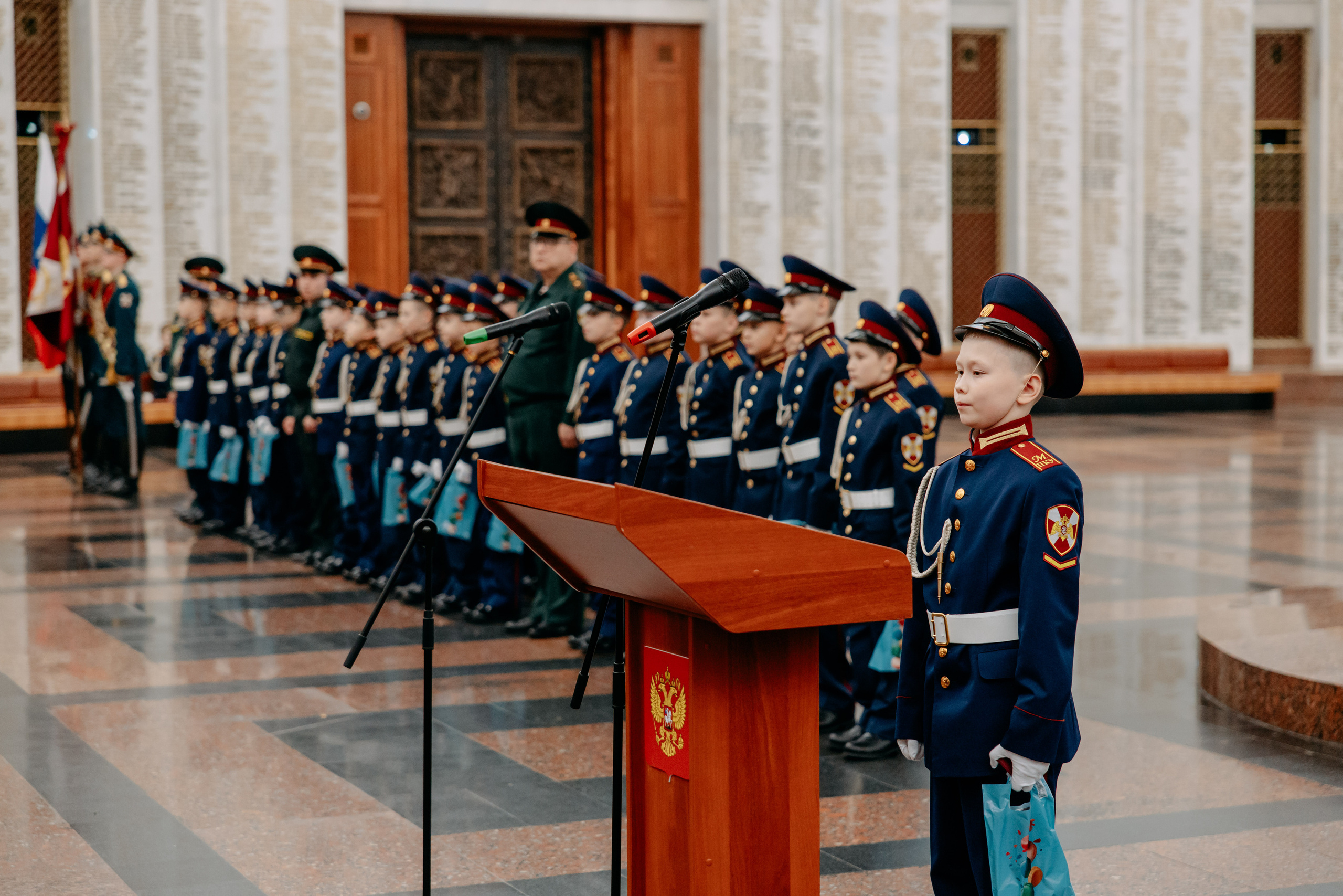 Торжественная клятва кадетов президентского училища. Фото и видео съемка. Андрей Ионов