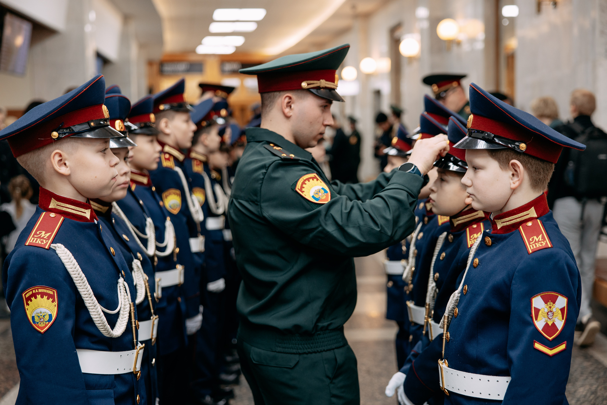 Торжественная клятва кадетов президентского училища. Фото и видео съемка. Андрей Ионов