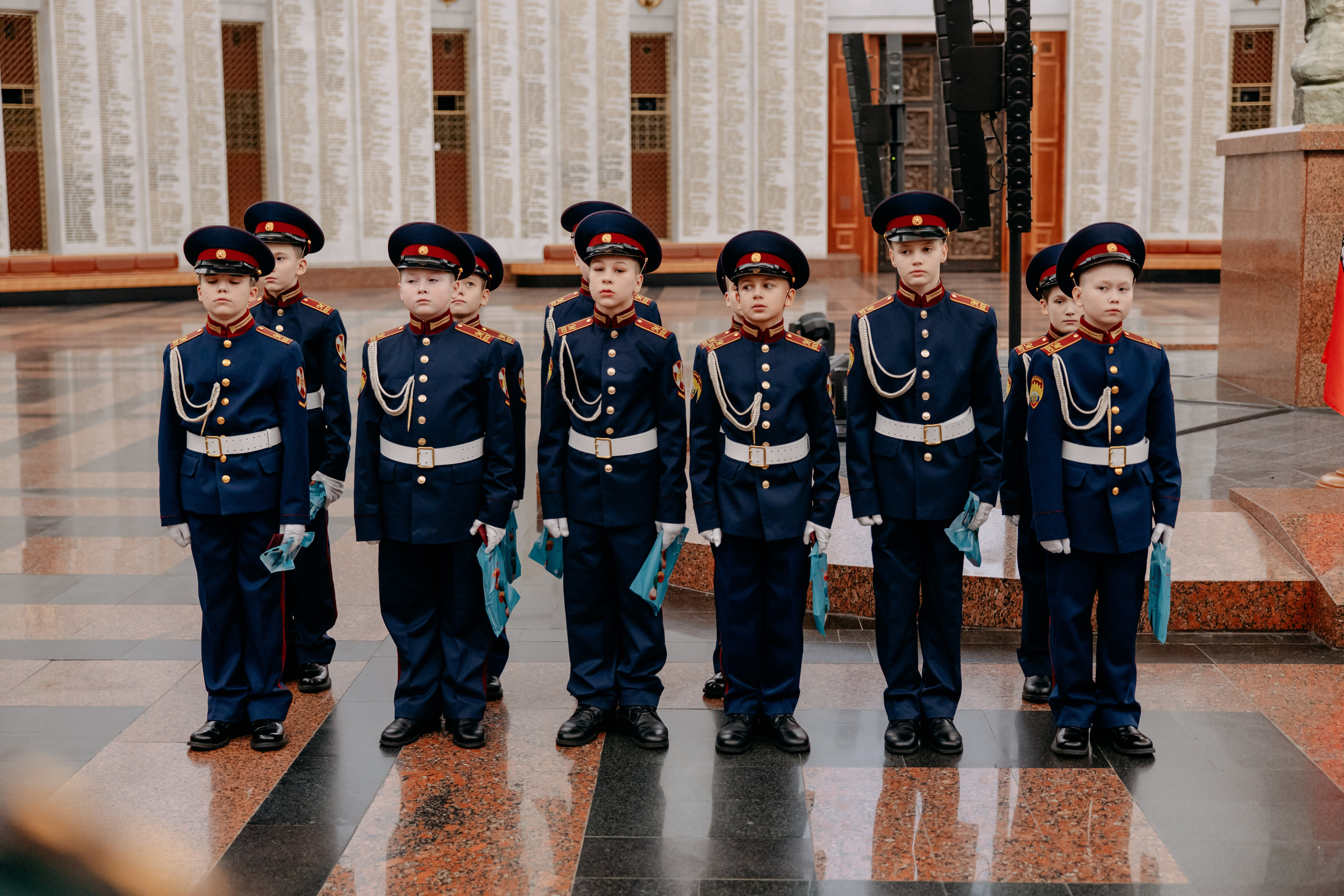 Торжественная клятва кадетов президентского училища. Фото и видео съемка. Андрей Ионов