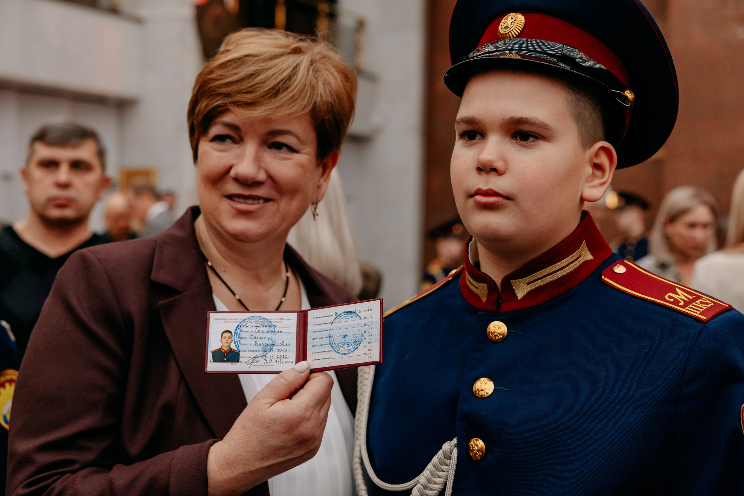 Торжественная клятва кадетов президентского училища. Фото и видео съемка. Андрей Ионов