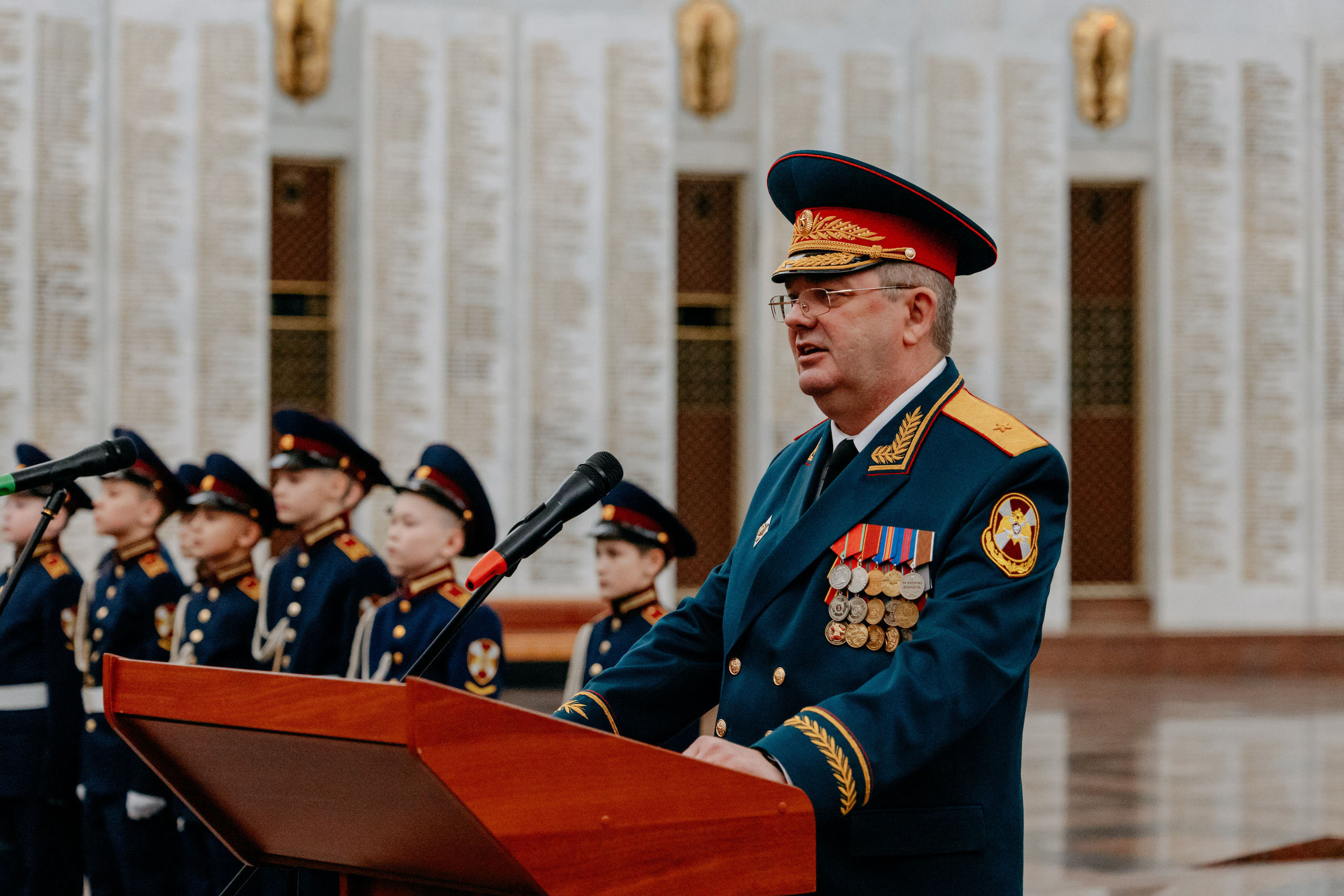 Торжественная клятва кадетов президентского училища. Фото и видео съемка. Андрей Ионов