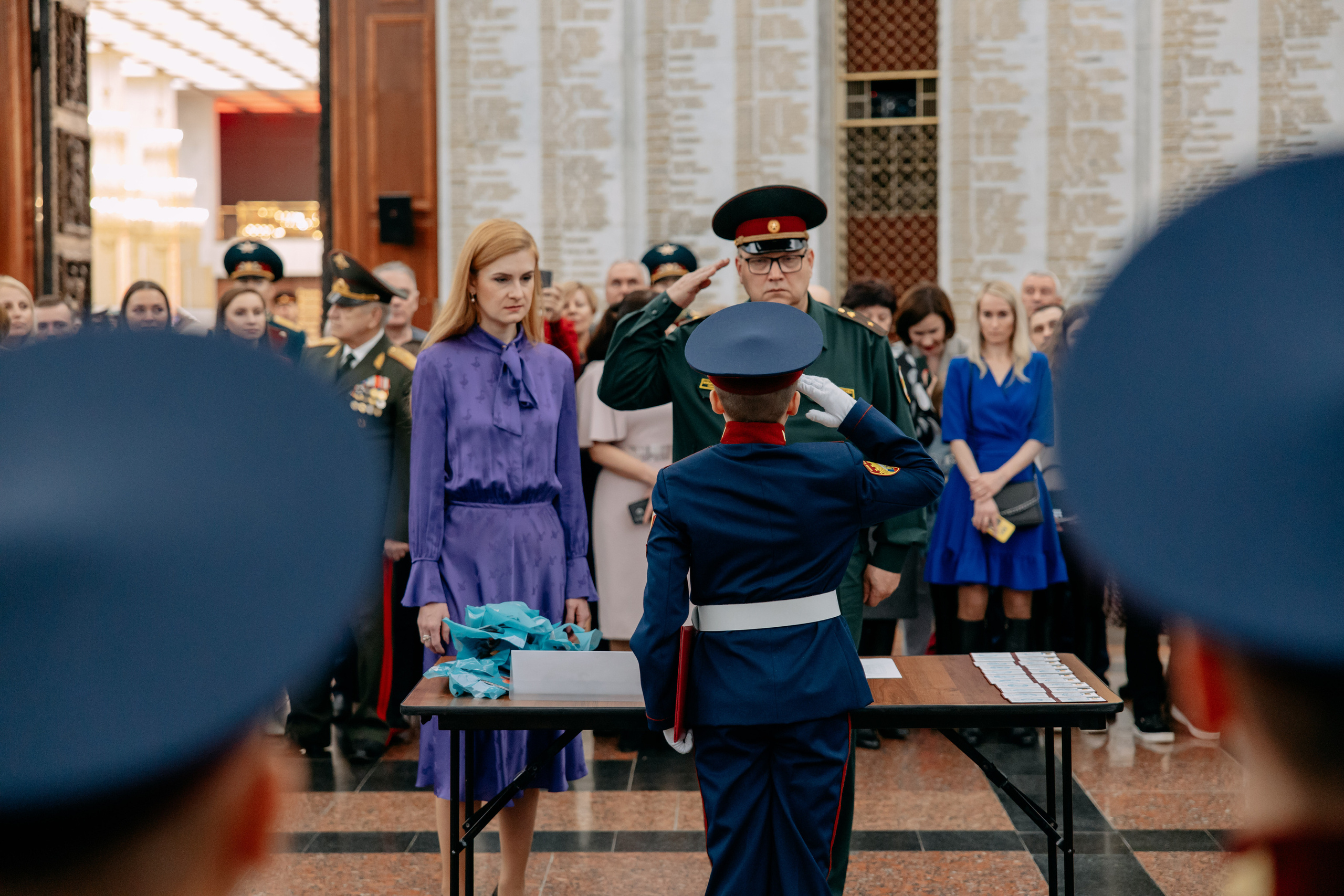 Торжественная клятва кадетов президентского училища. Фото и видео съемка. Андрей Ионов