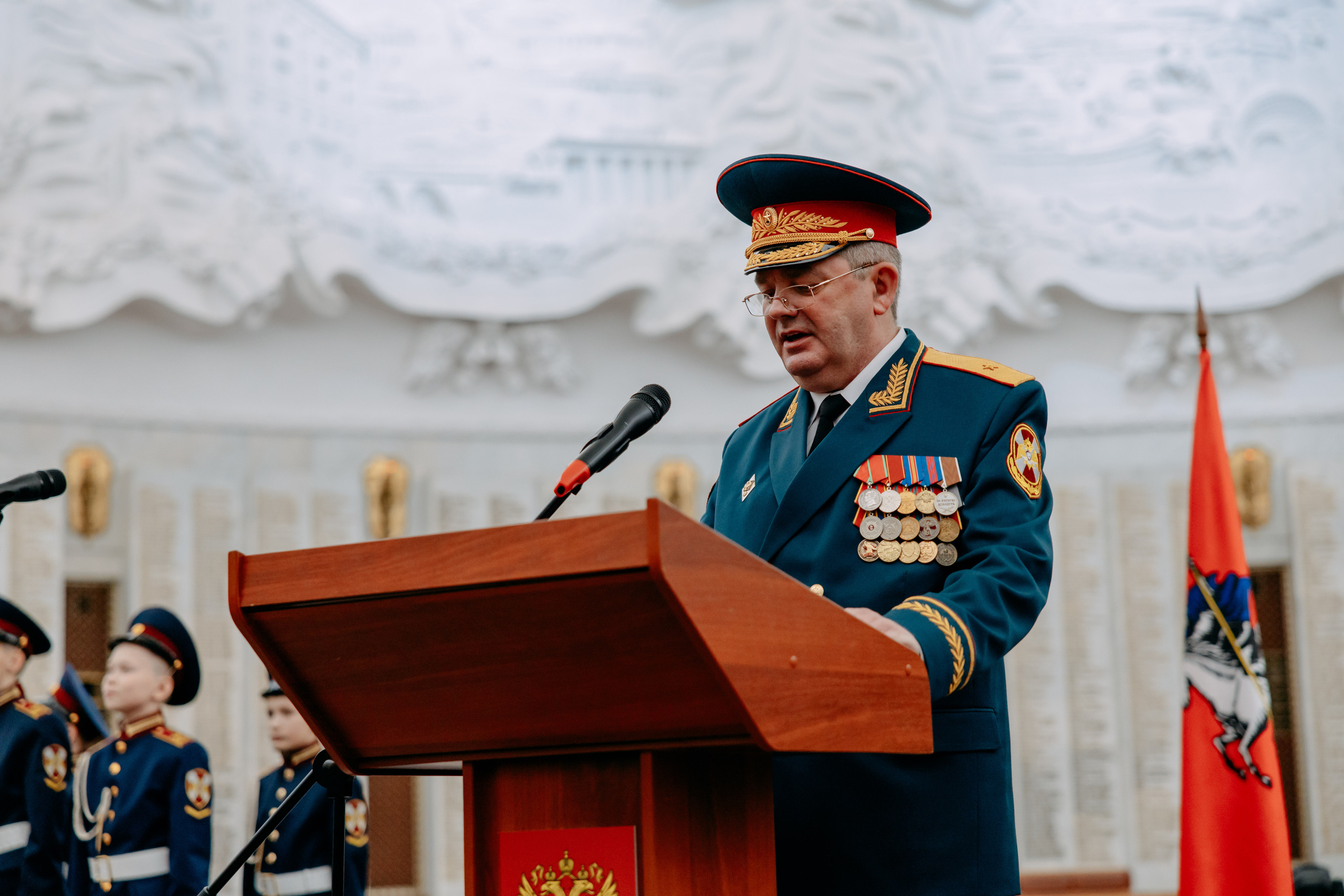 Торжественная клятва кадетов президентского училища. Фото и видео съемка. Андрей Ионов