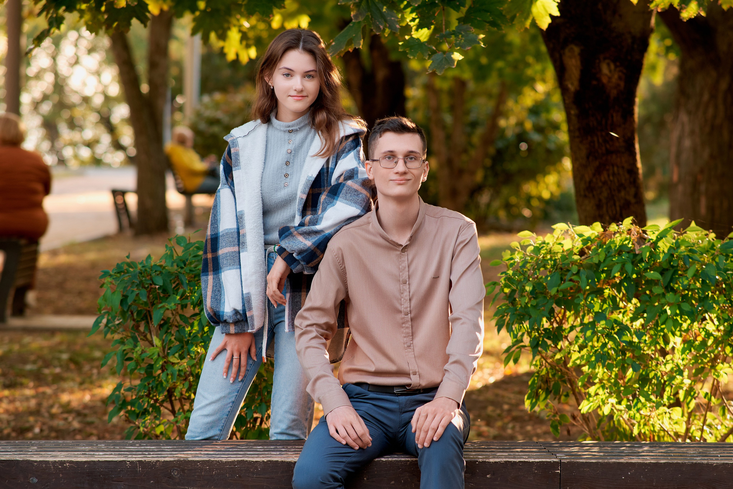 11 класс. Осенняя фотосессия. Приморский парк. Фотограф Таганрог Анна Трайжон