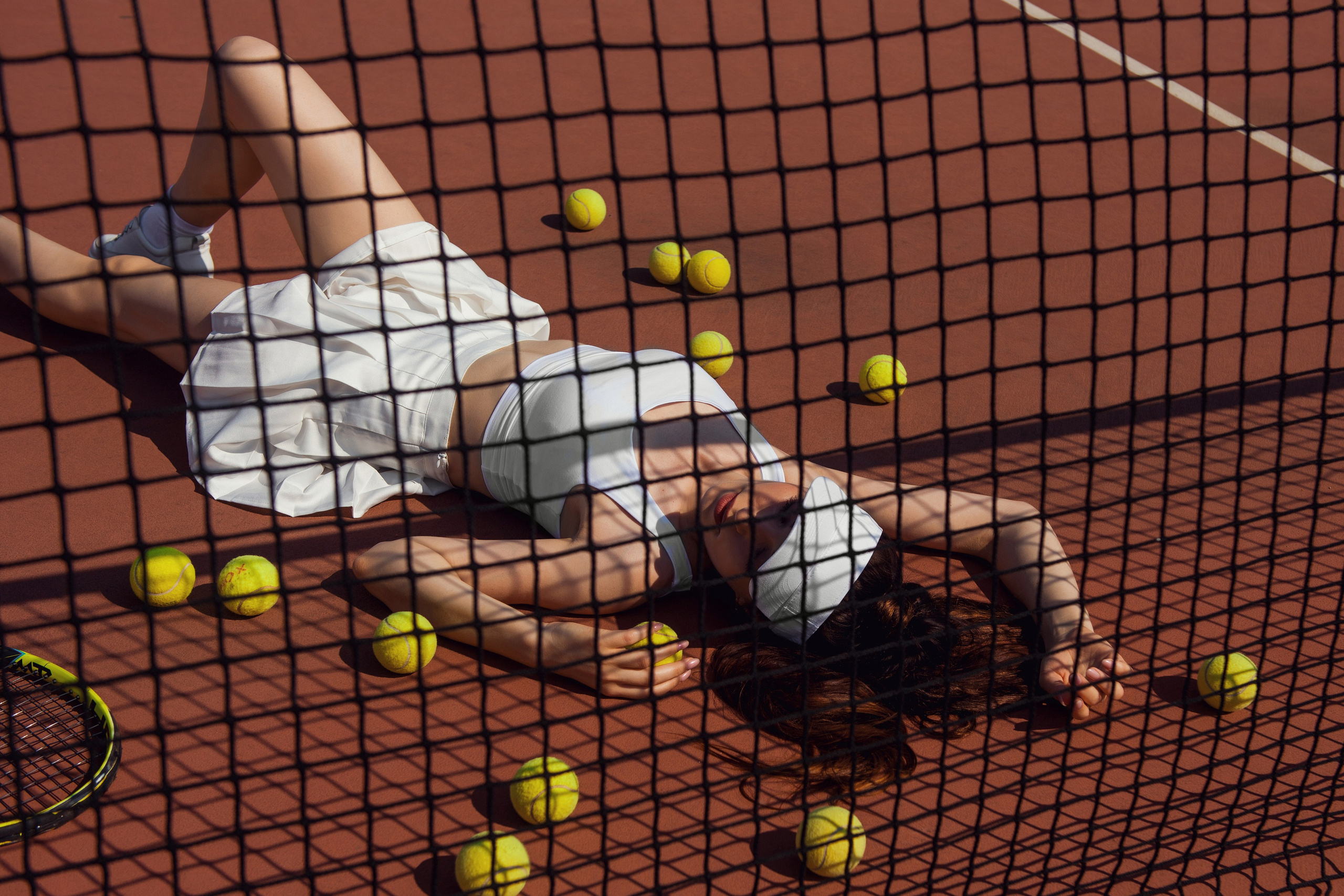 На корте. Фотограф Кристина Гришина Рязань