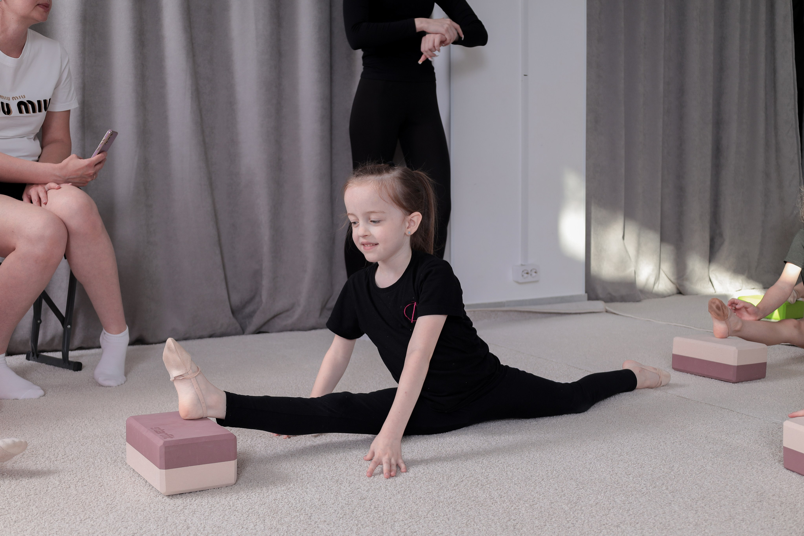 Открытый урок гимнастика. Фотограф Надршина Лилия